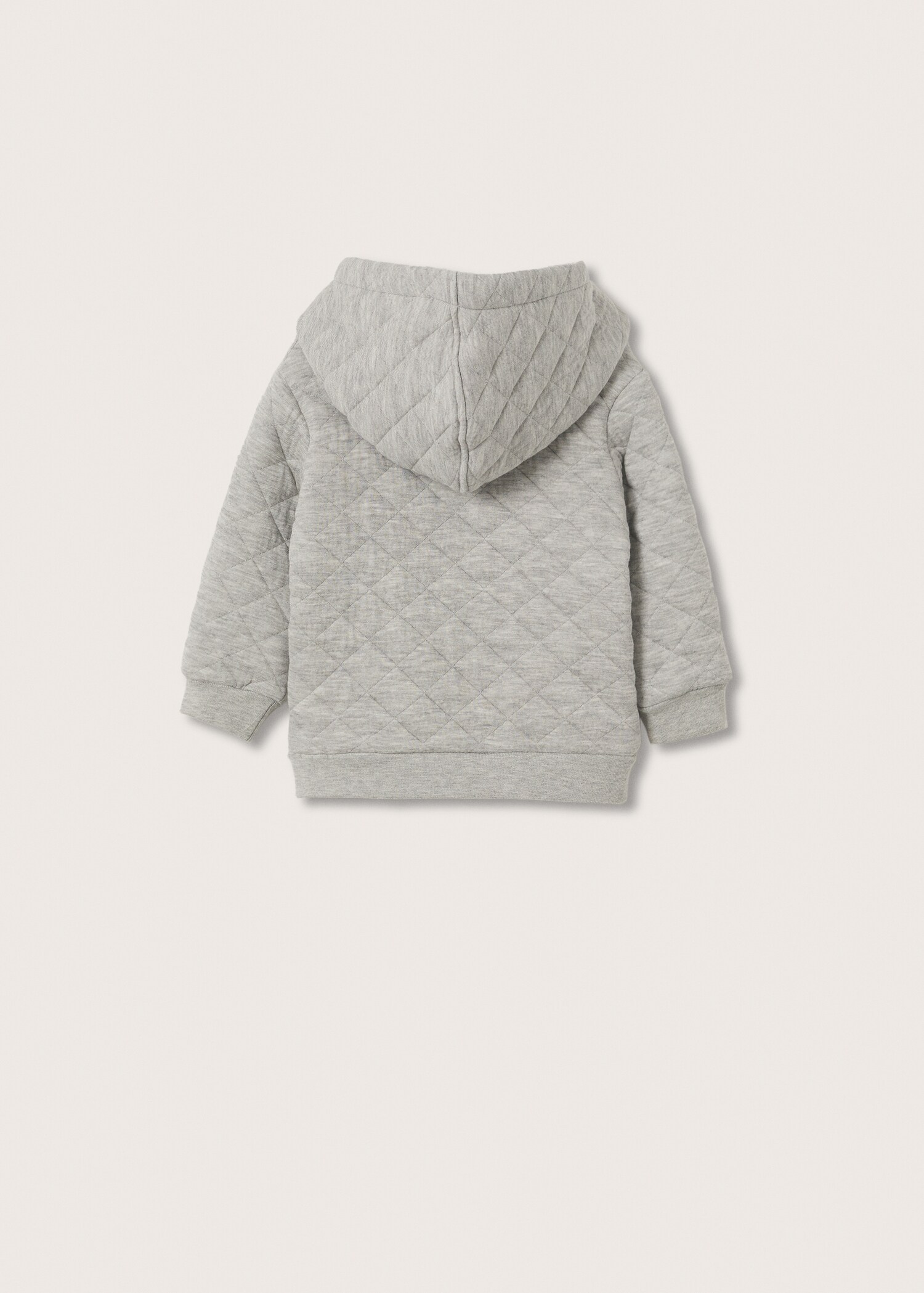 Sudadera acolchada botones - Reverso del artículo