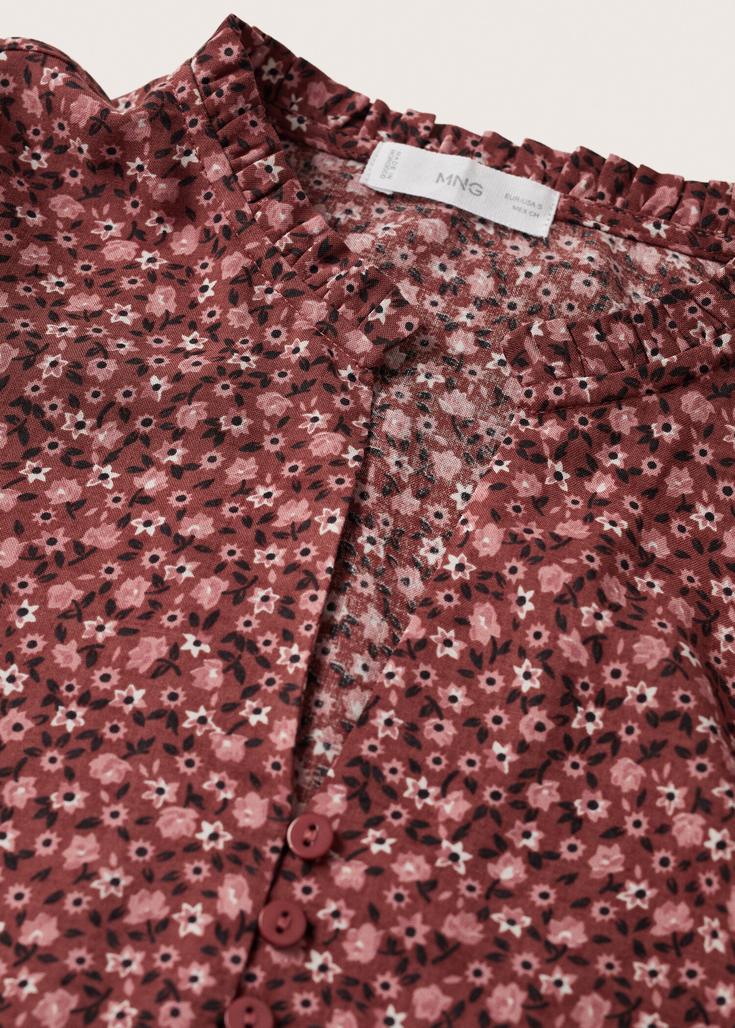 Vestido estampado floral - Detalle del artículo 8