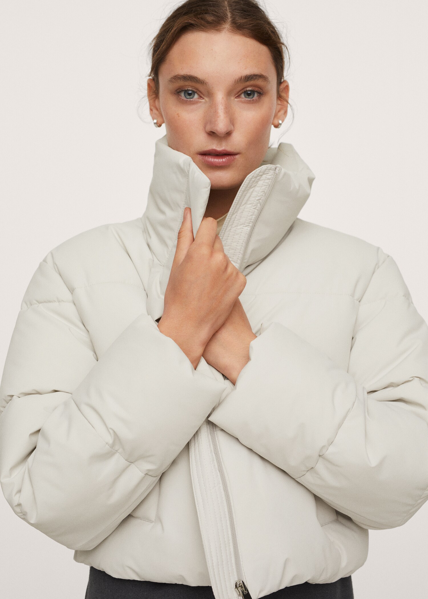 Anorak acolchado crop - Detalle del artículo 1