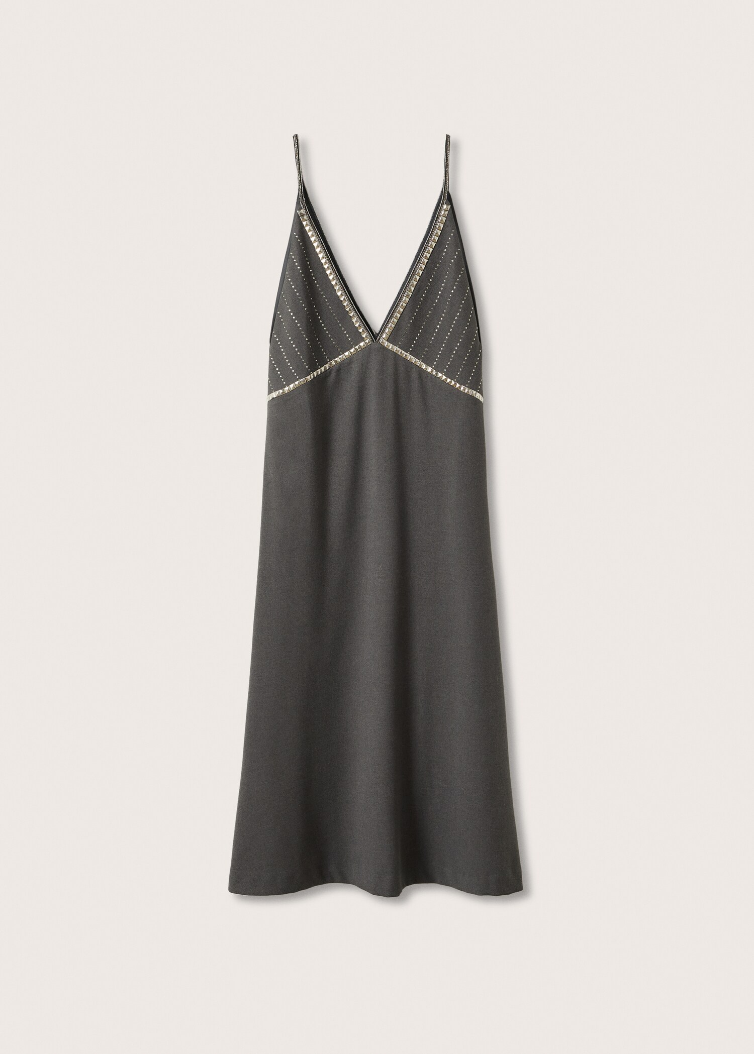 Vestido escote tachuelas - Artículo sin modelo