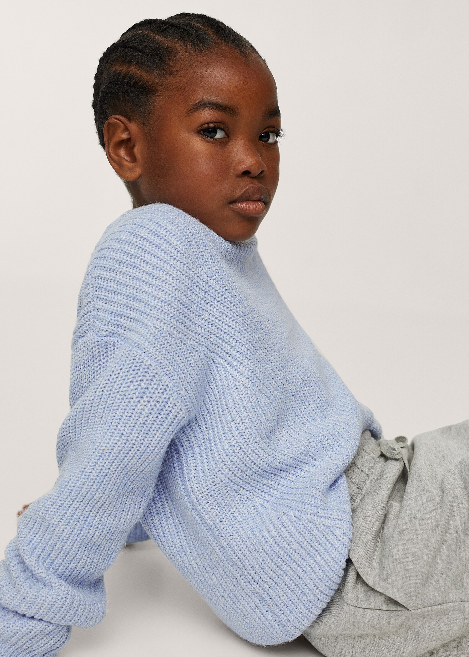 Jersey oversize jaspeado - Plano medio