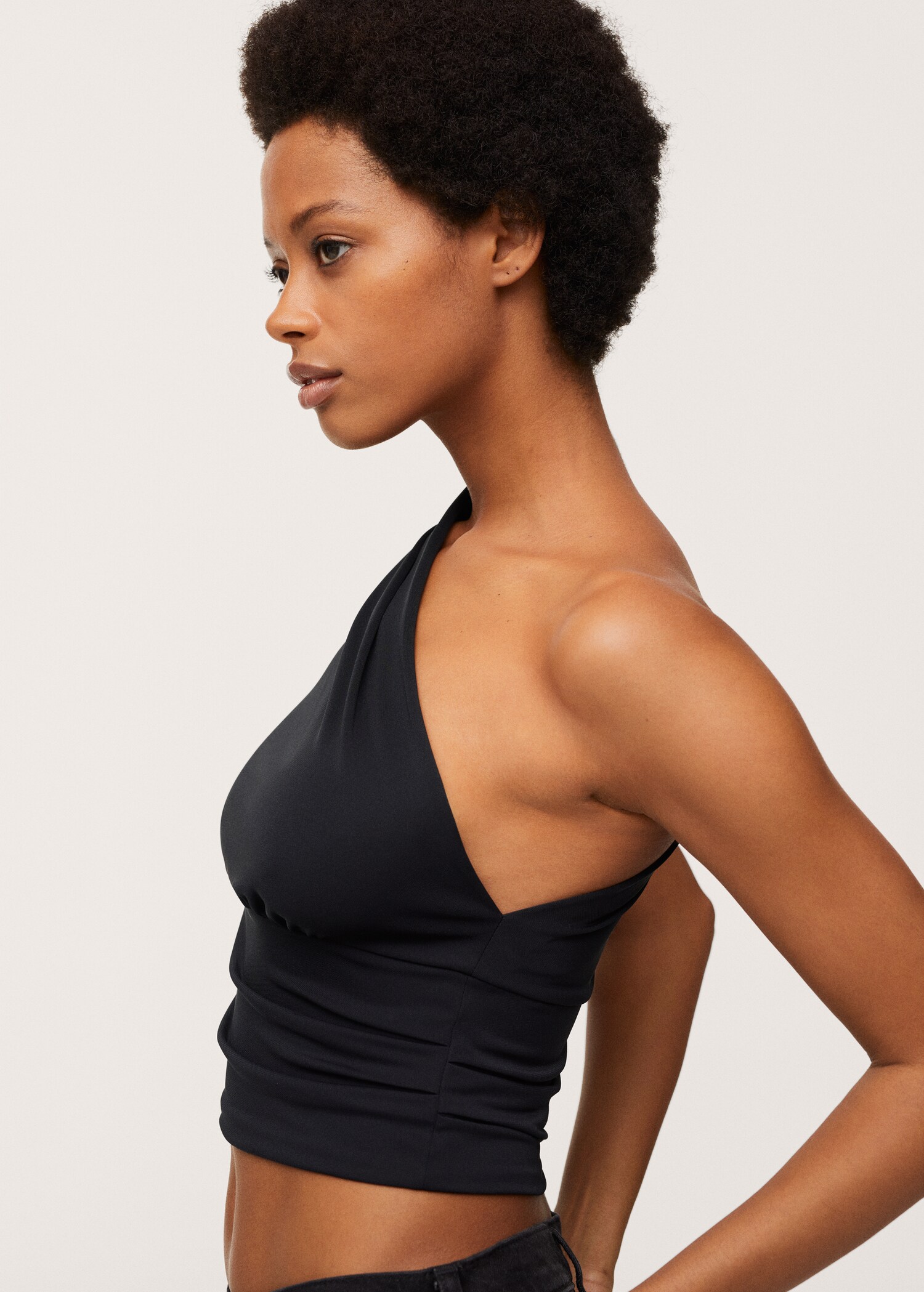 Asymmetric design top - Details of the article 2