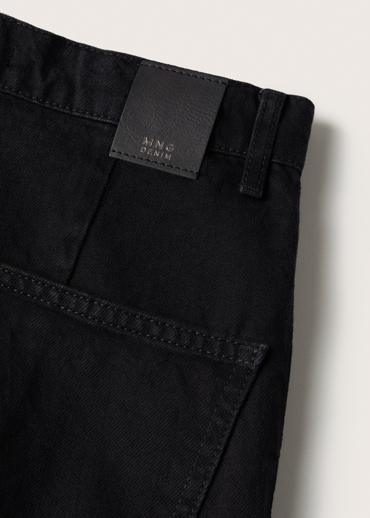 Jeans wideleg tiro alto - Detalle del artículo 8