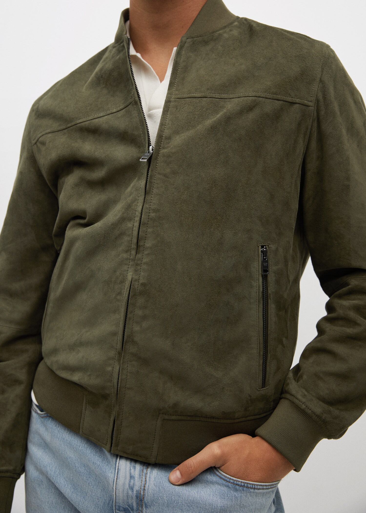 Cazadora ante estilo bomber - Detalle del artículo 1