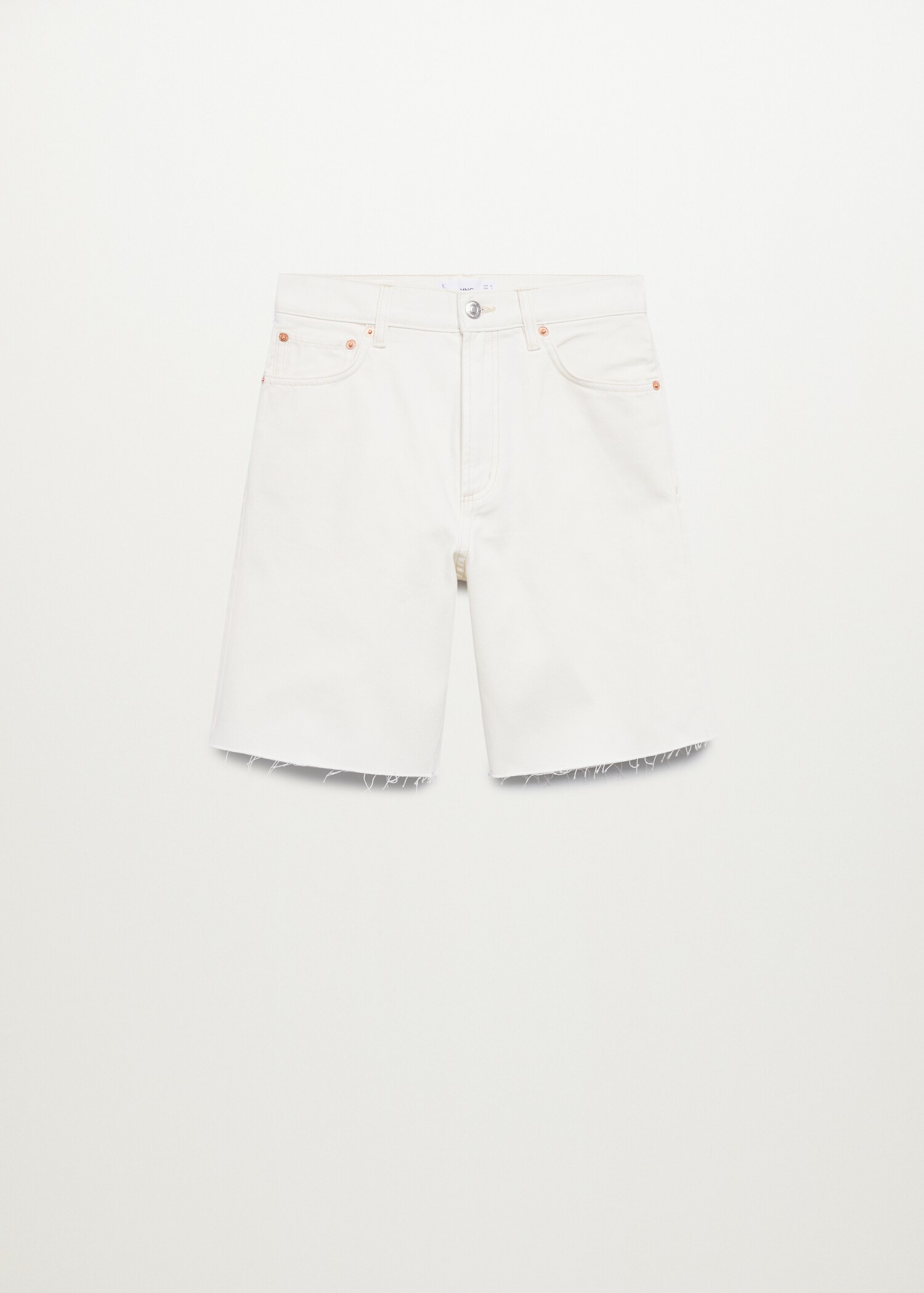 Bermuda denim tiro alto  - Artículo sin modelo