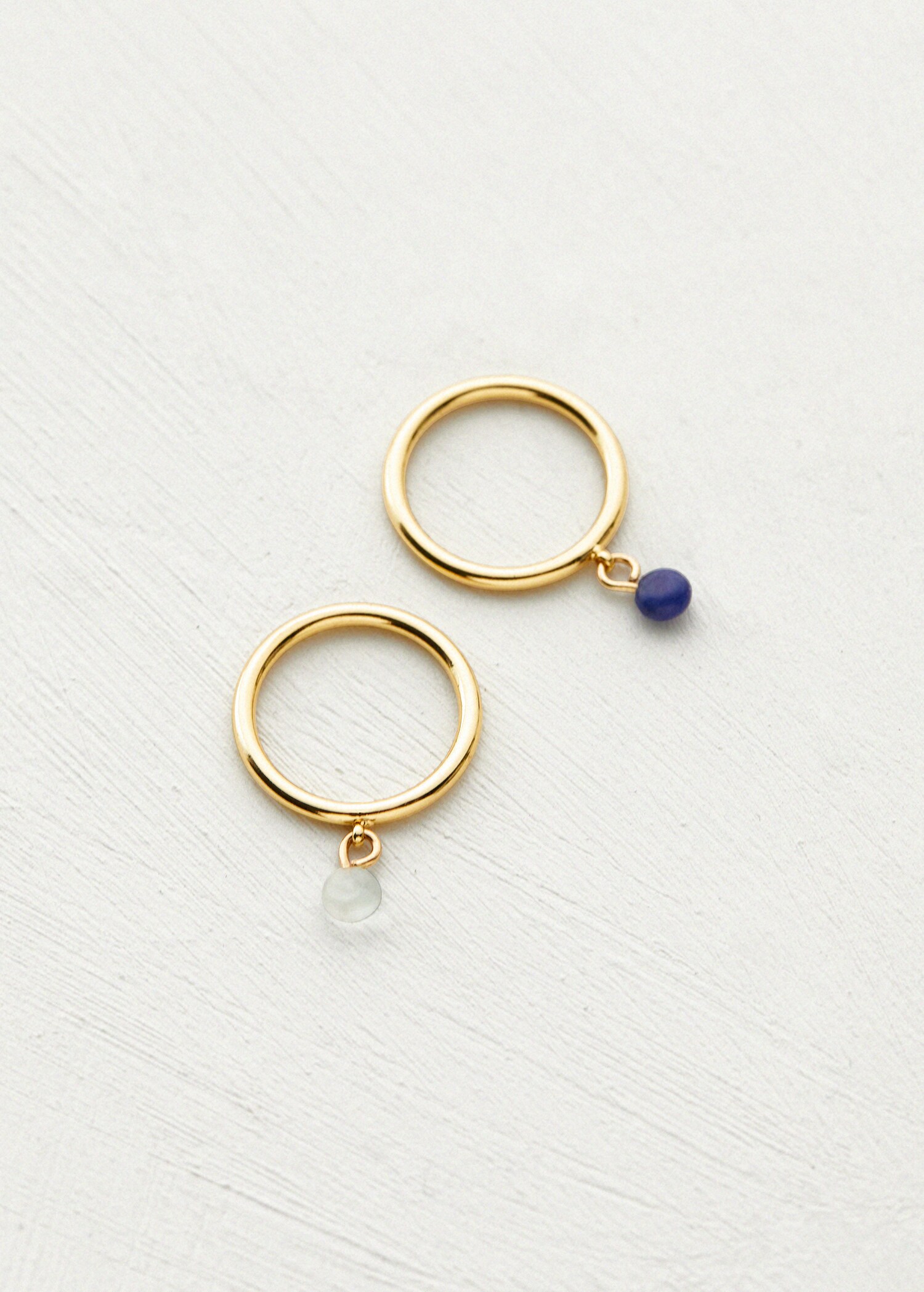 Set anillos sodalita y flourita  - Detalle del artículo 5