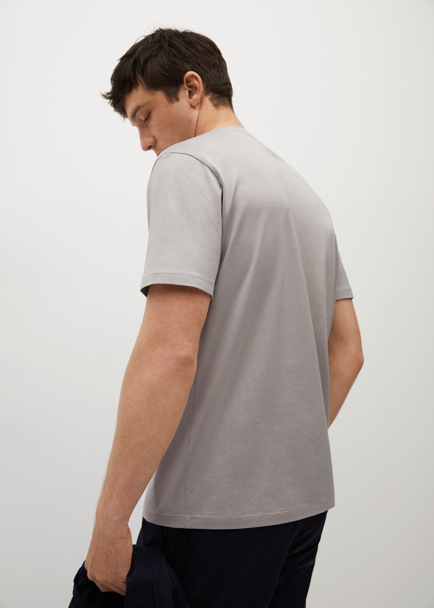 Camiseta regular fit mercerizada - Detalle del artículo 3