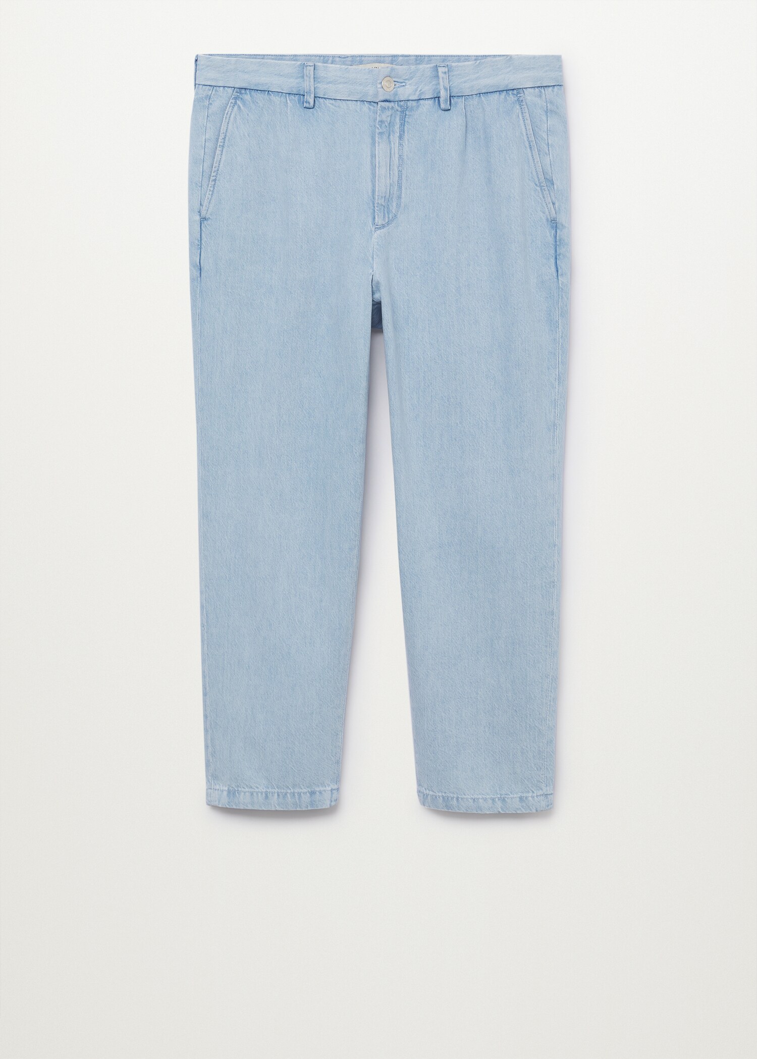 Jeans loose-fit lavado claro - Artículo sin modelo