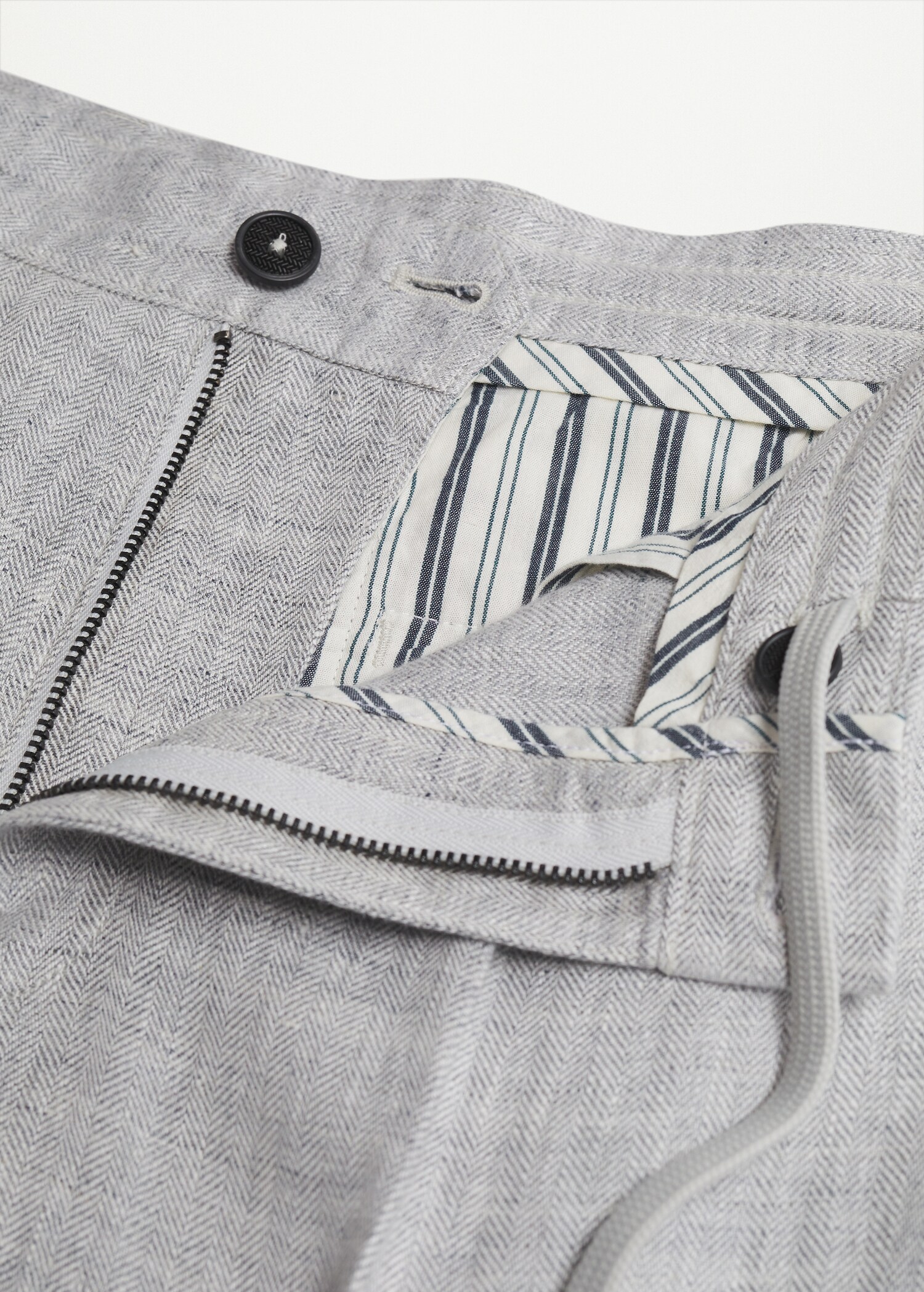 Pantalón pinzas lino - Detalle del artículo 8