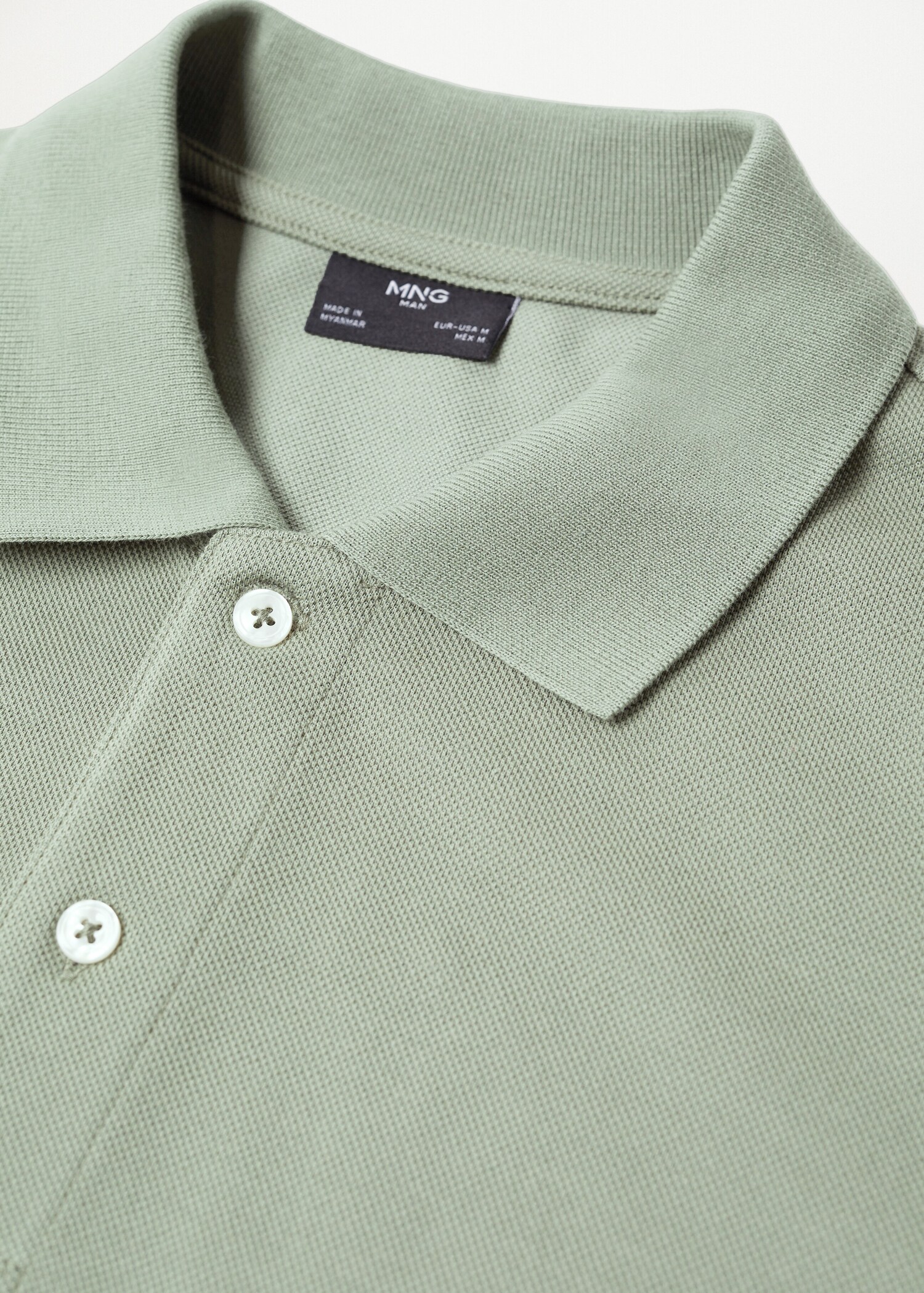 Polo algodón piqué técnico - Detalle del artículo 8