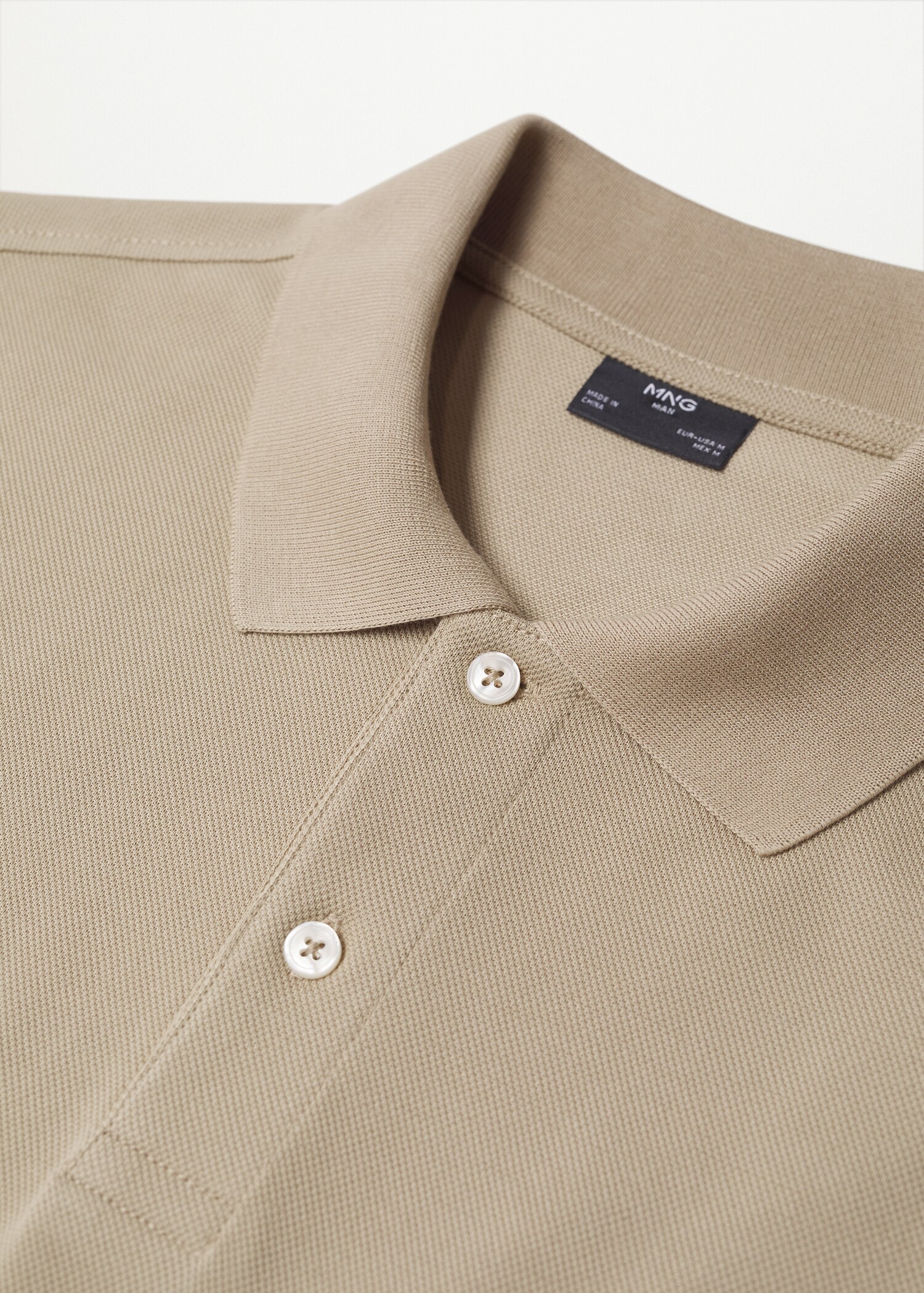 Polo algodón piqué técnico - Detalle del artículo 7