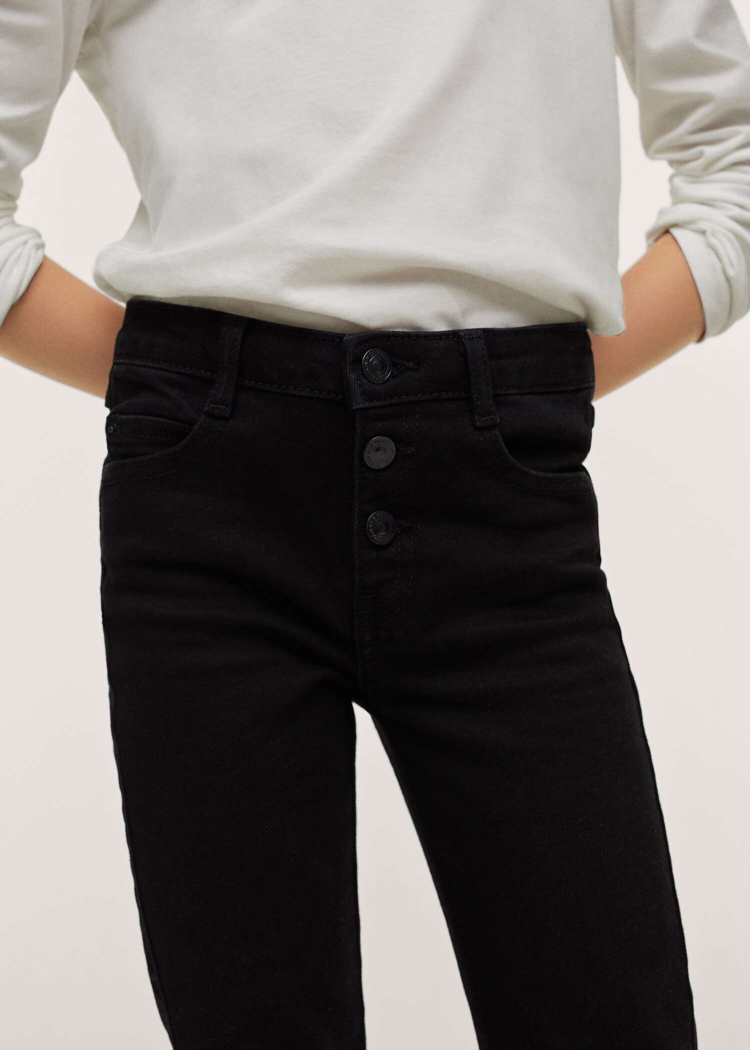 Flared jeans - Medium plane