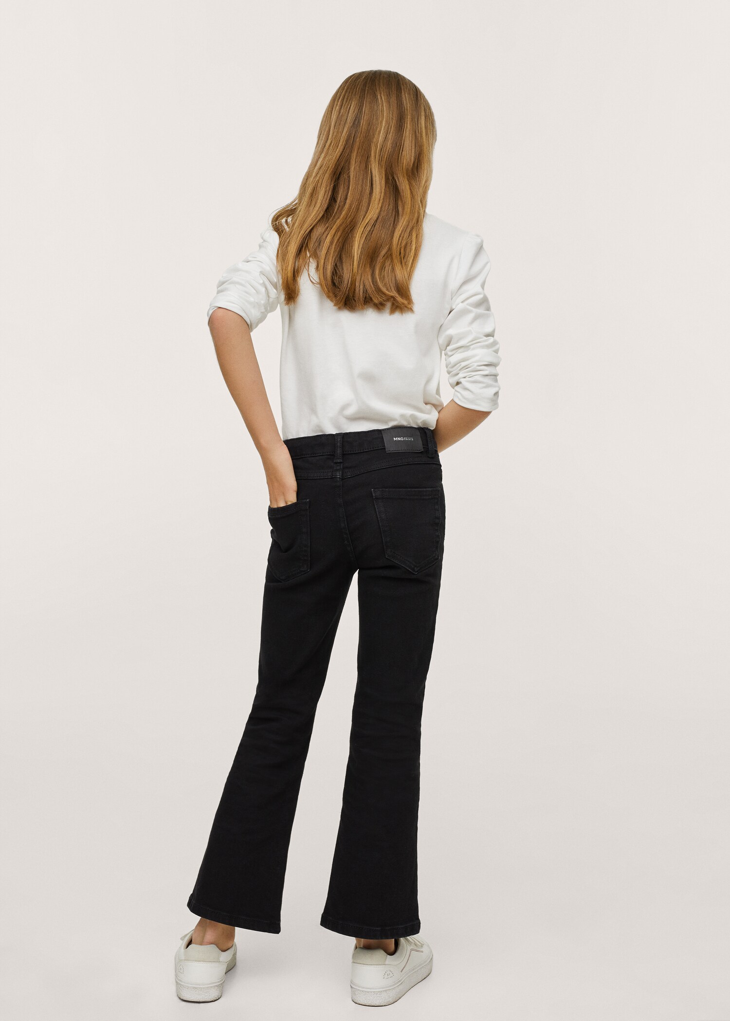 Flared jeans - Reverse of the article