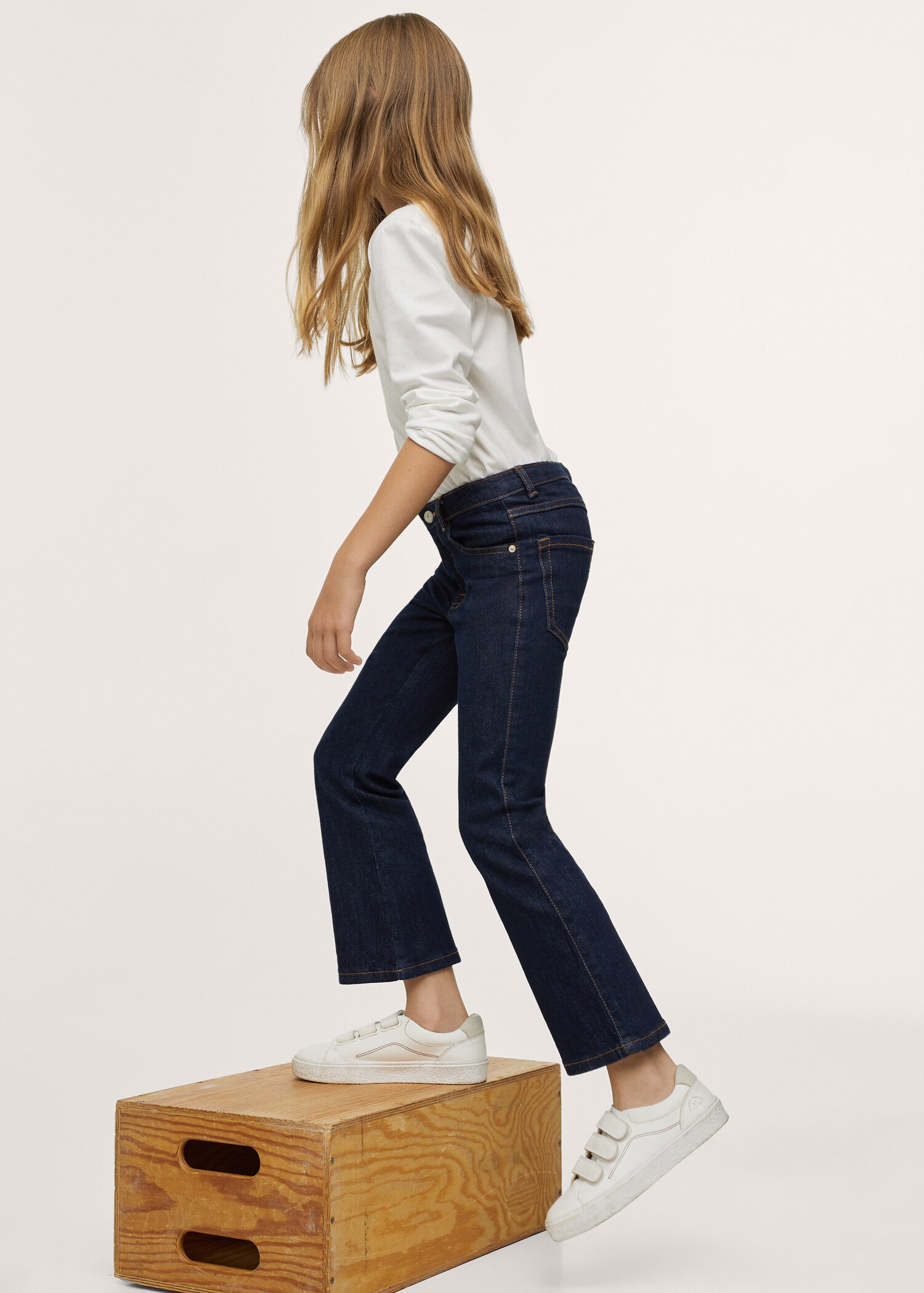 Flared jeans - Medium plane