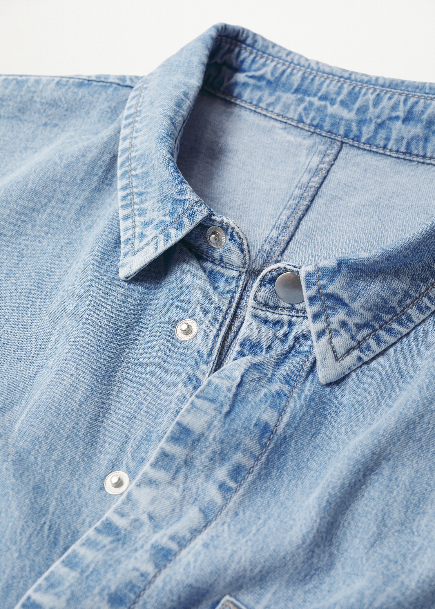 Bavlněný overal denim - Detail zboží 8