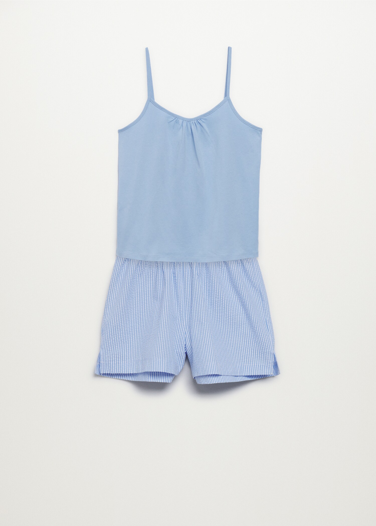 Short cotton pyjamas - Details of the article 8