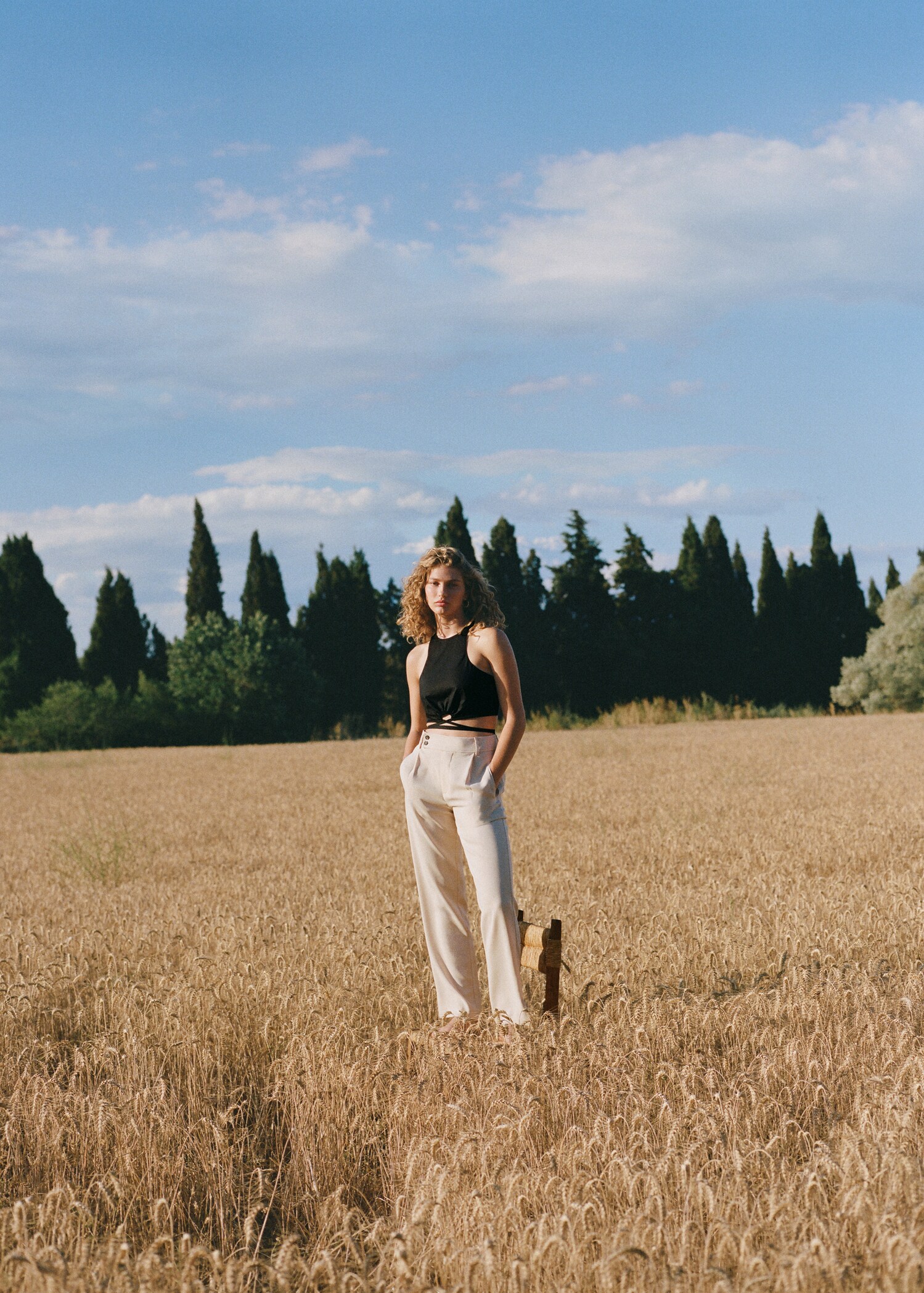 Pleated suit pants - Details of the article 5