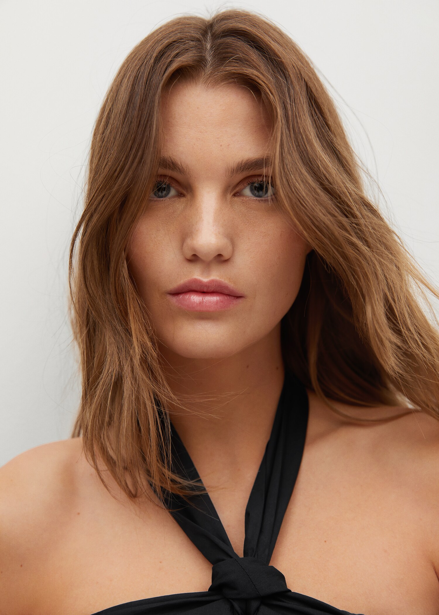 Crop top s nabíráním - Detail zboží 1