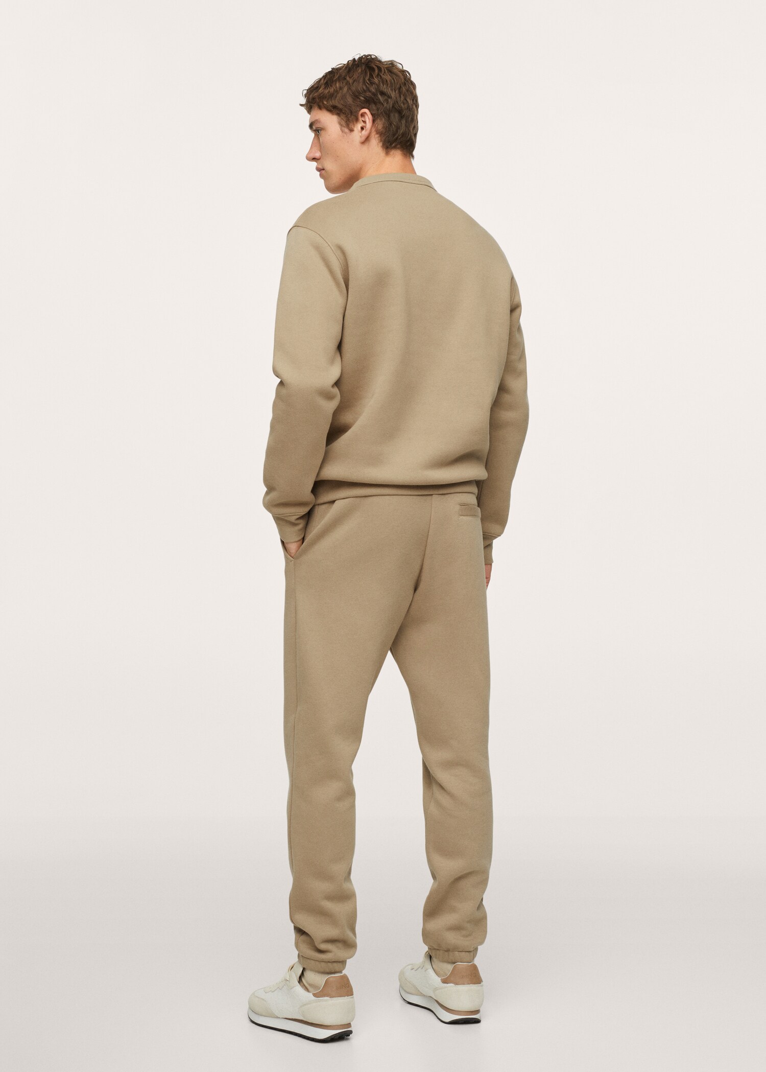 Pantalón jogger algodón sostenible - Reverso del artículo