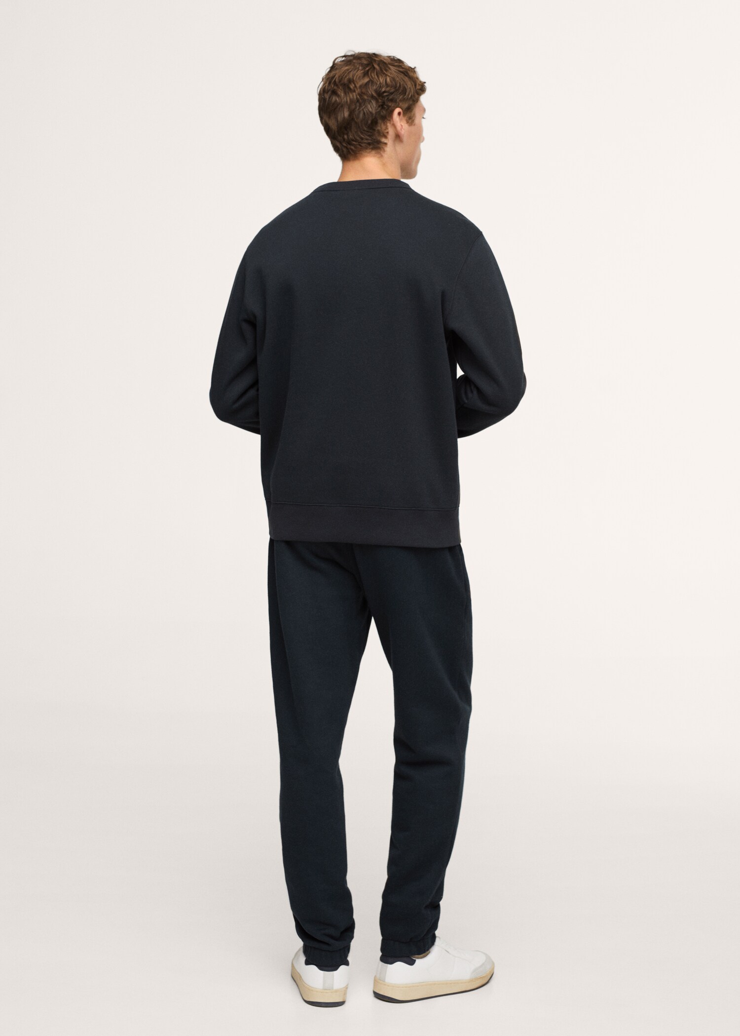Pantaloni jogger cotone sostenibile - Retro dell'articolo