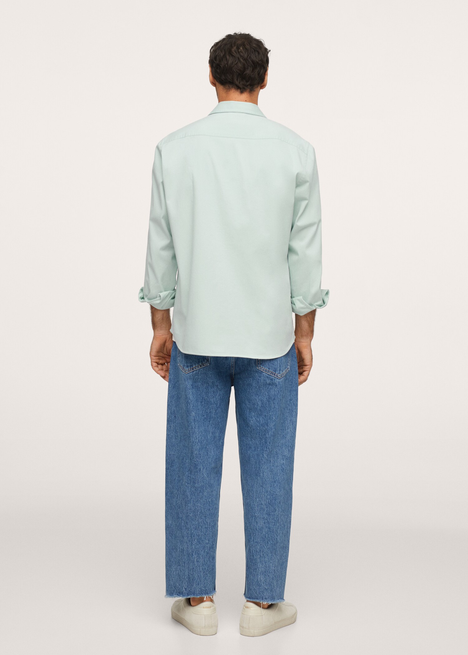 Sobrecamisa algodón bolsillos - Reverso del artículo