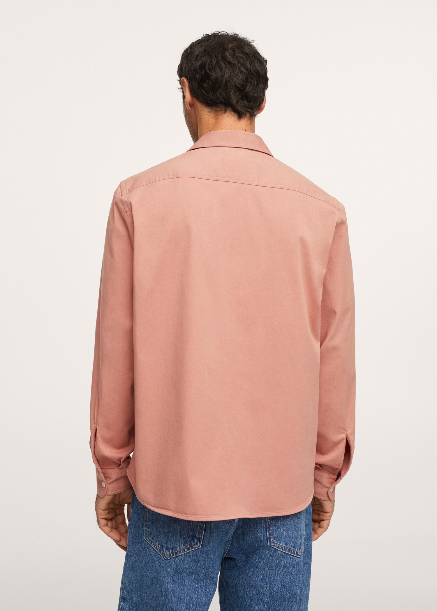 Sobrecamisa algodón bolsillos - Reverso del artículo
