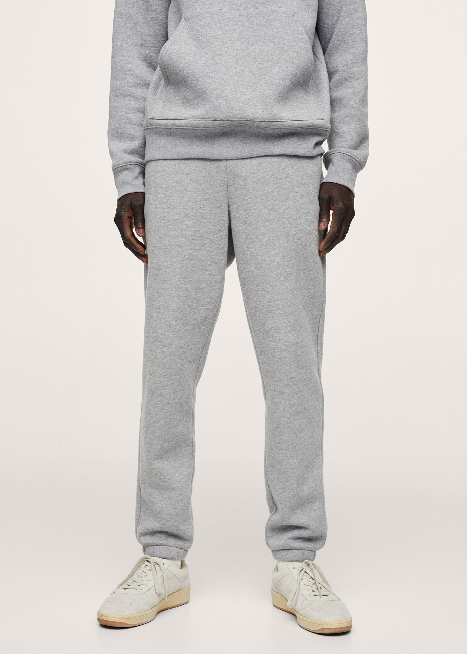 Pantalón jogger felpa algodón - Plano medio