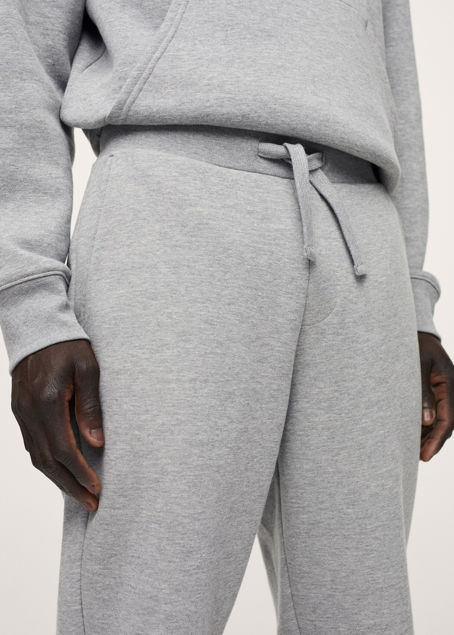 Pantalón jogger felpa algodón - Detalle del artículo 1