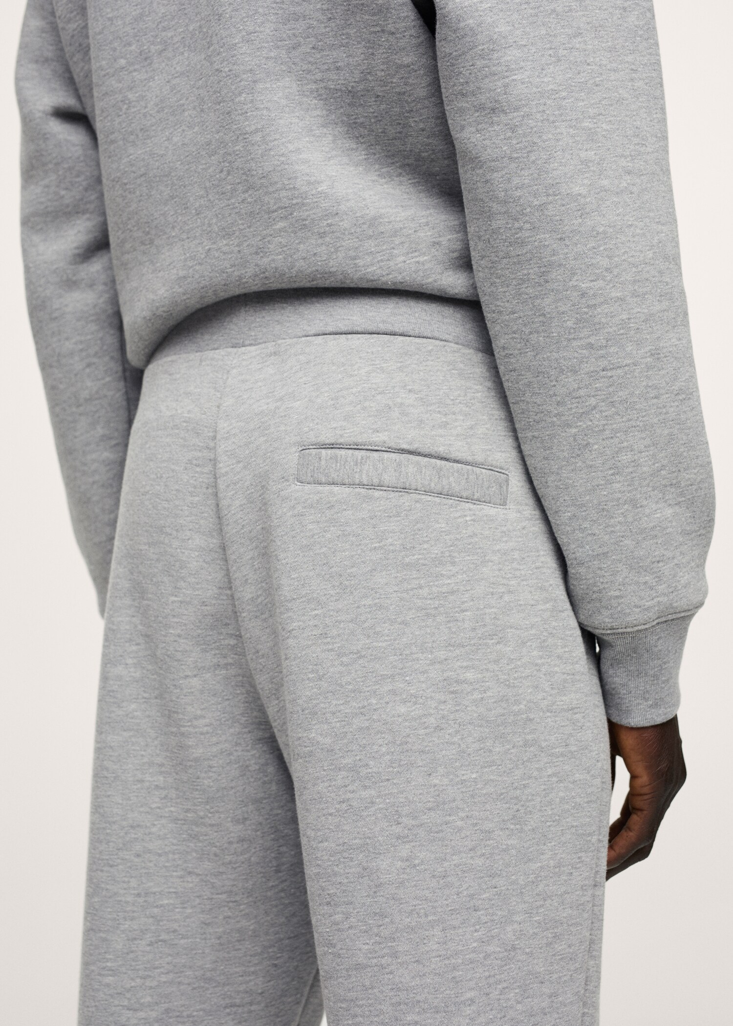 Pantalón jogger felpa algodón - Detalle del artículo 3