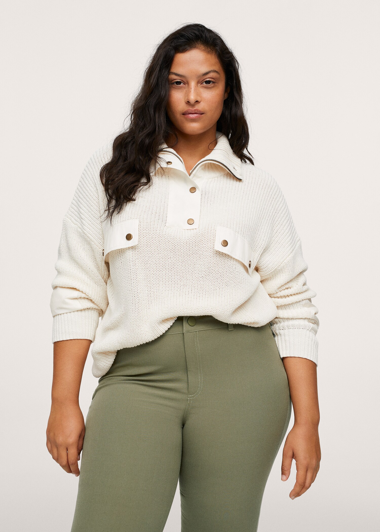Straight trousers - Details of the article 1