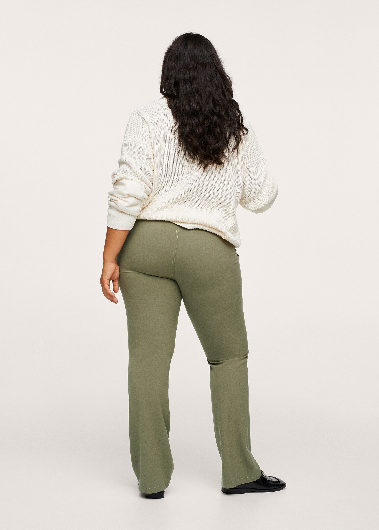 Straight trousers - Reverse of the article
