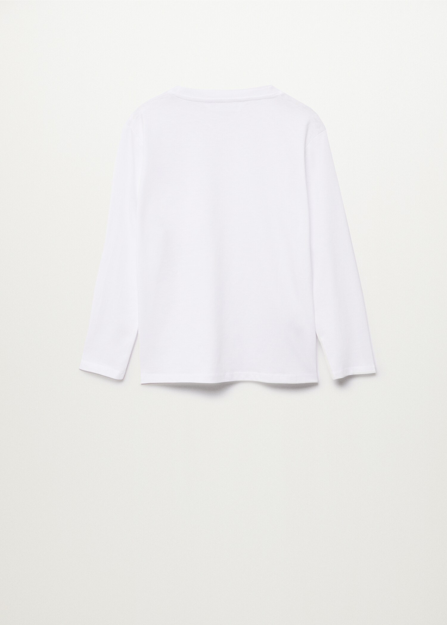 Camiseta algodón manga larga - Reverso del artículo