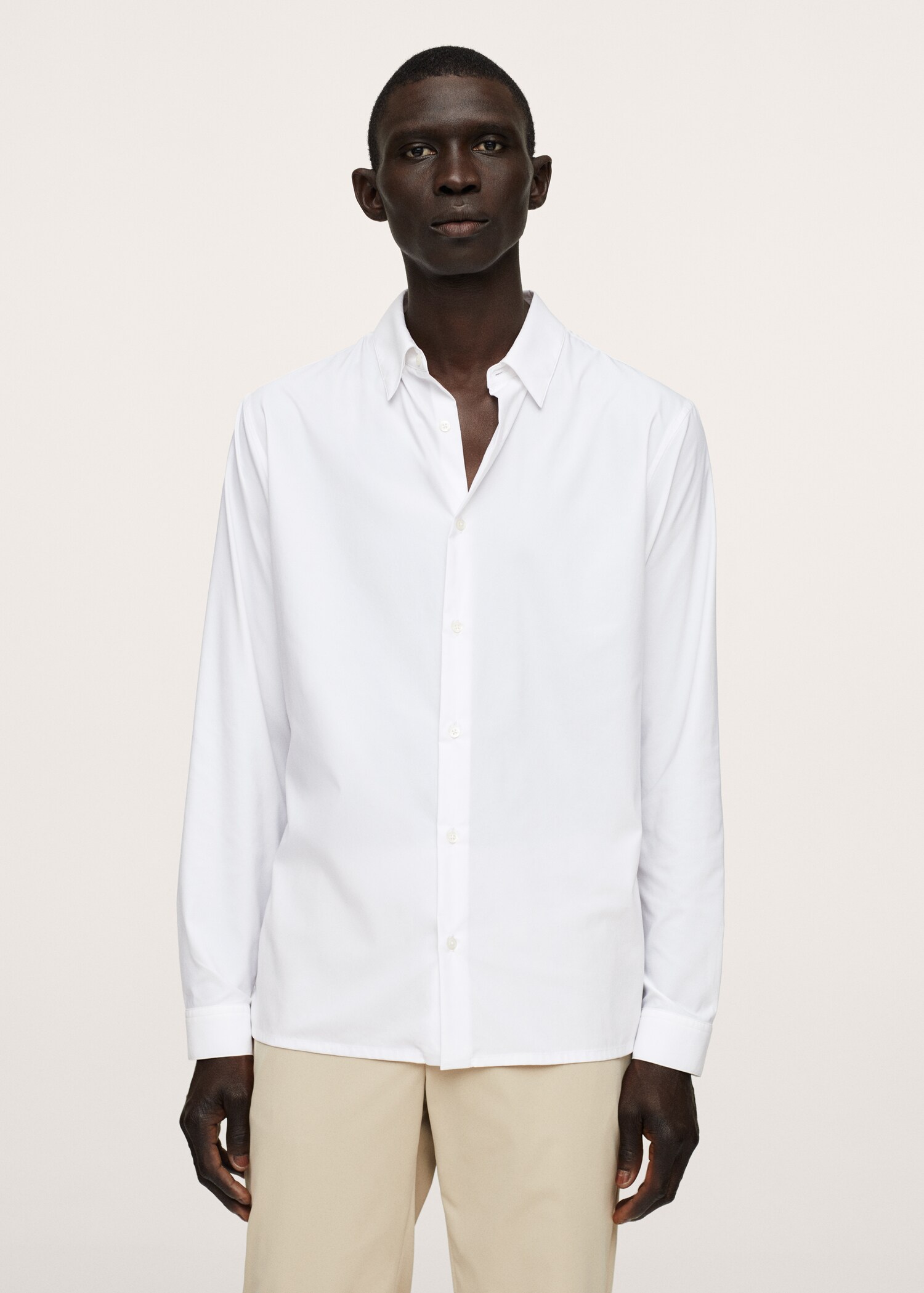 Regular-fit crease-resistant shirt - Medium plane
