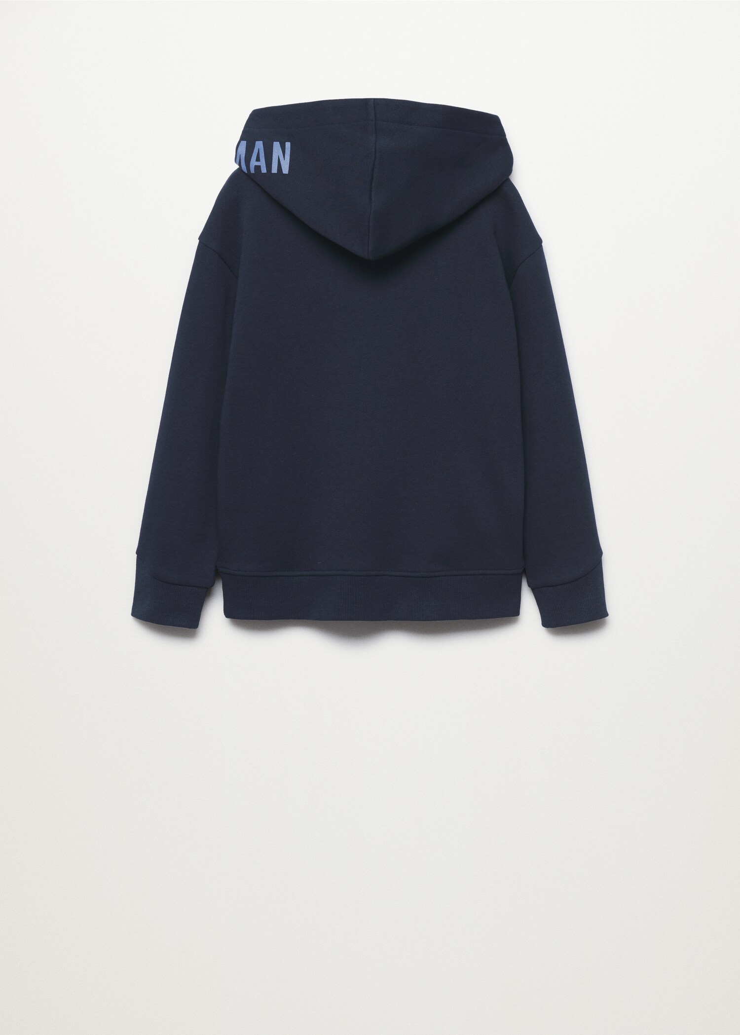 Sudadera superhéroe - Reverso del artículo