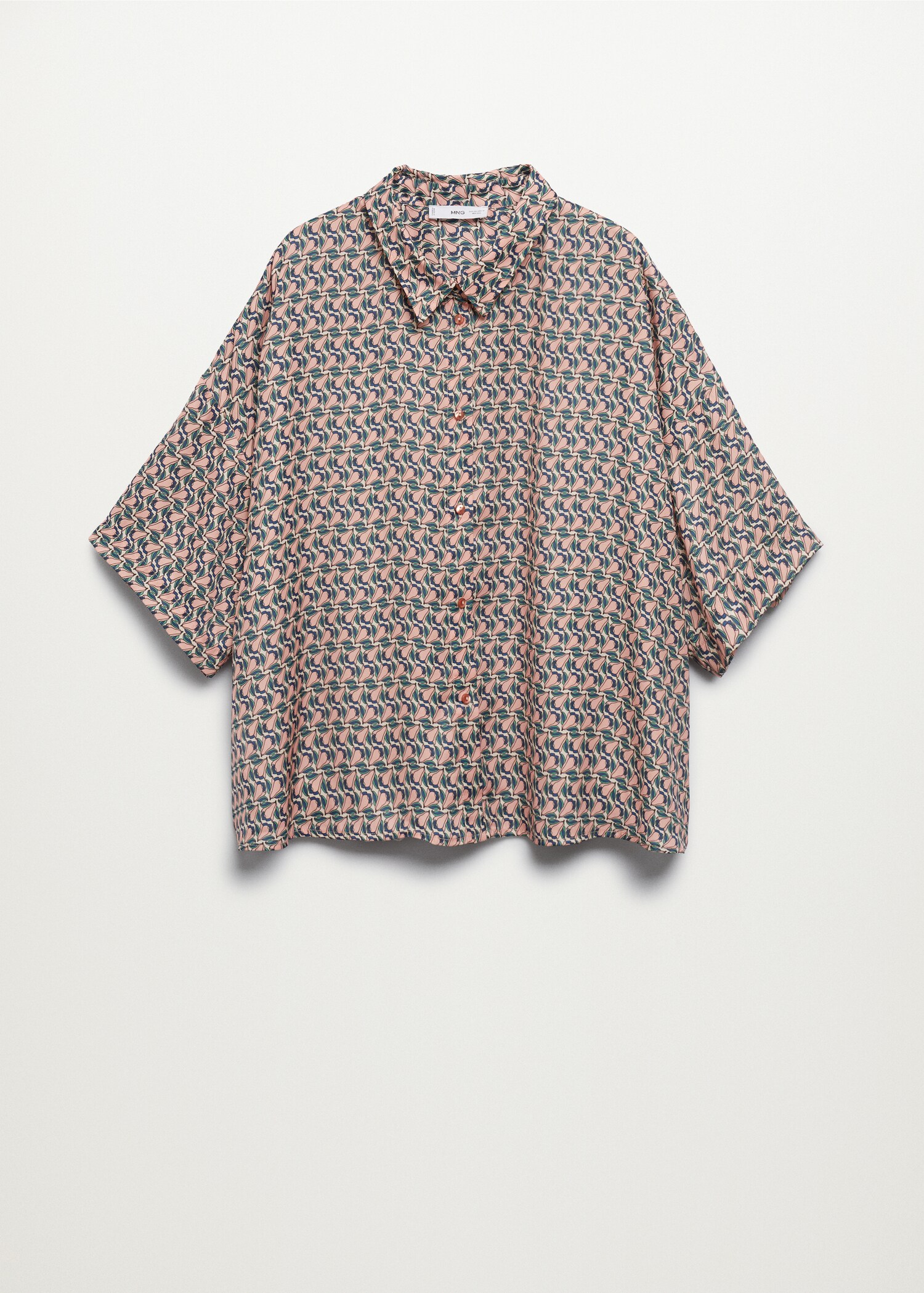Blusa fluida estampada - Artículo sin modelo