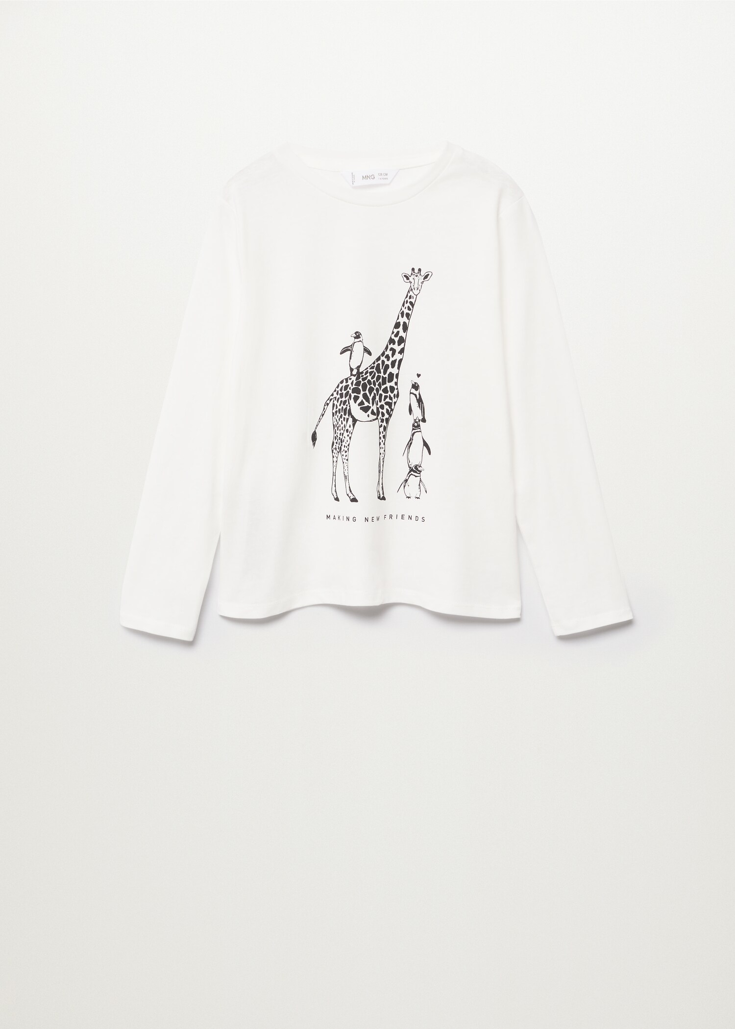 Camiseta manga larga estampada - Artículo sin modelo