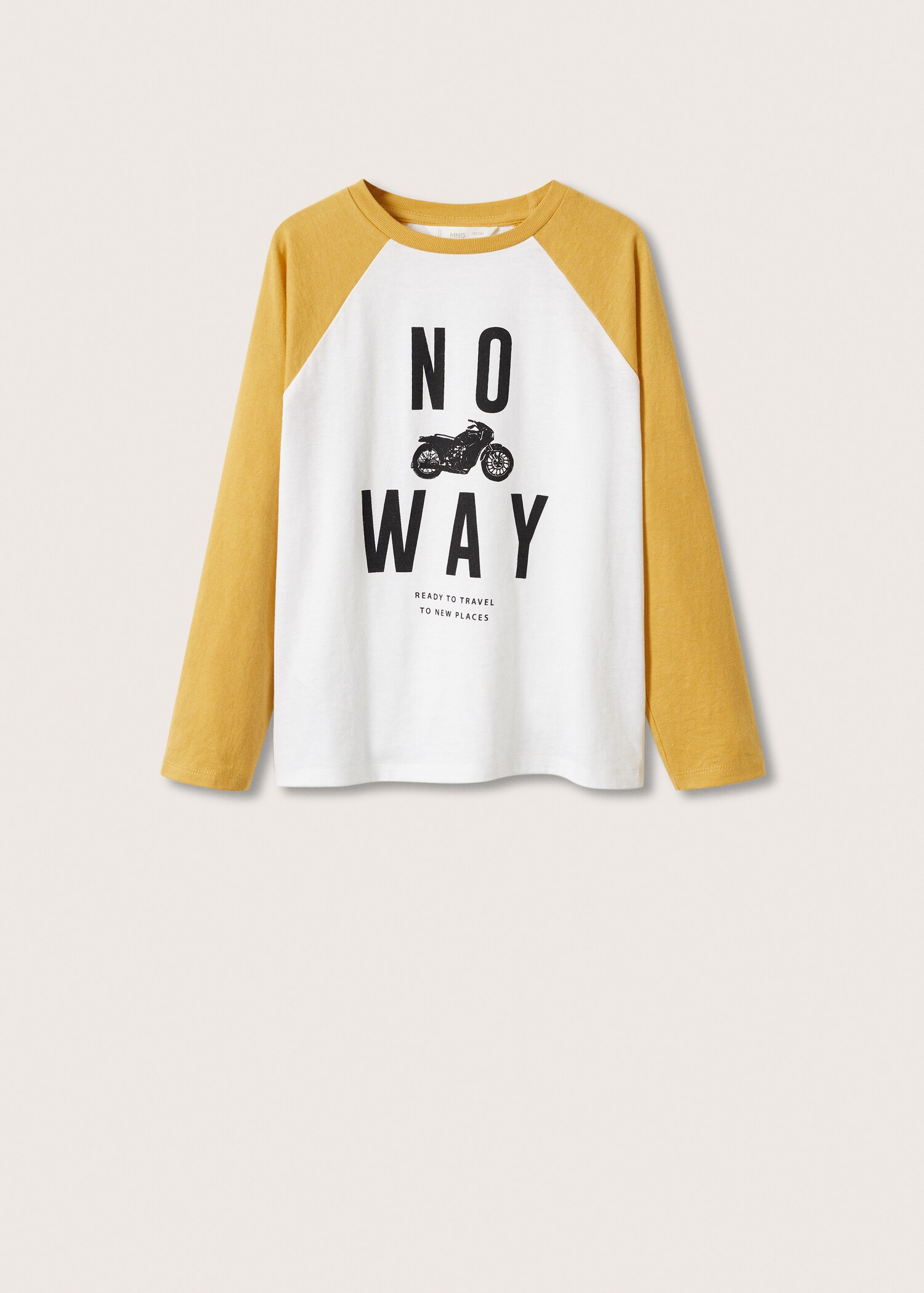 T-shirt manches longues imprimé - Article sans modèle
