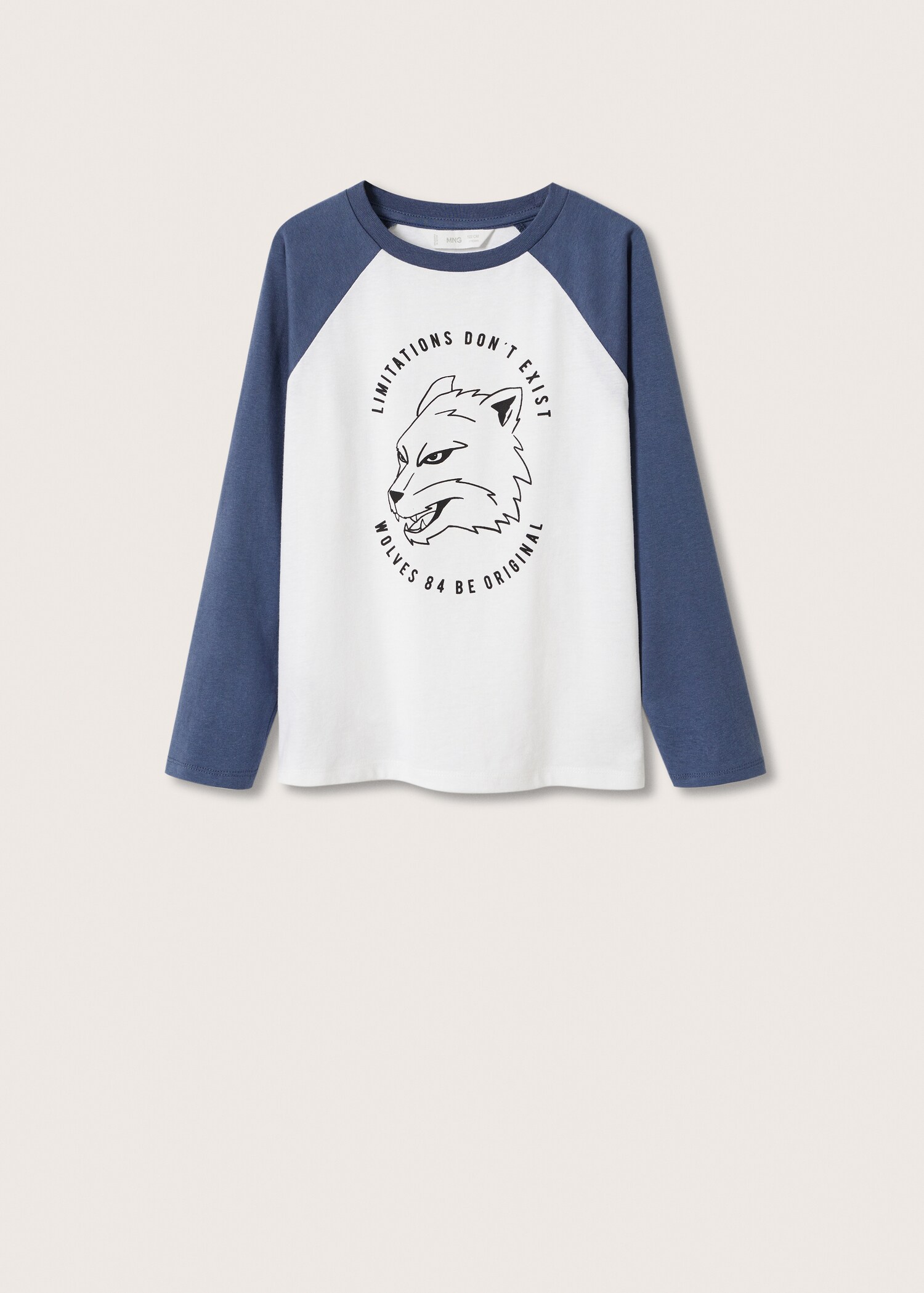 T-shirt manches longues imprimé - Article sans modèle