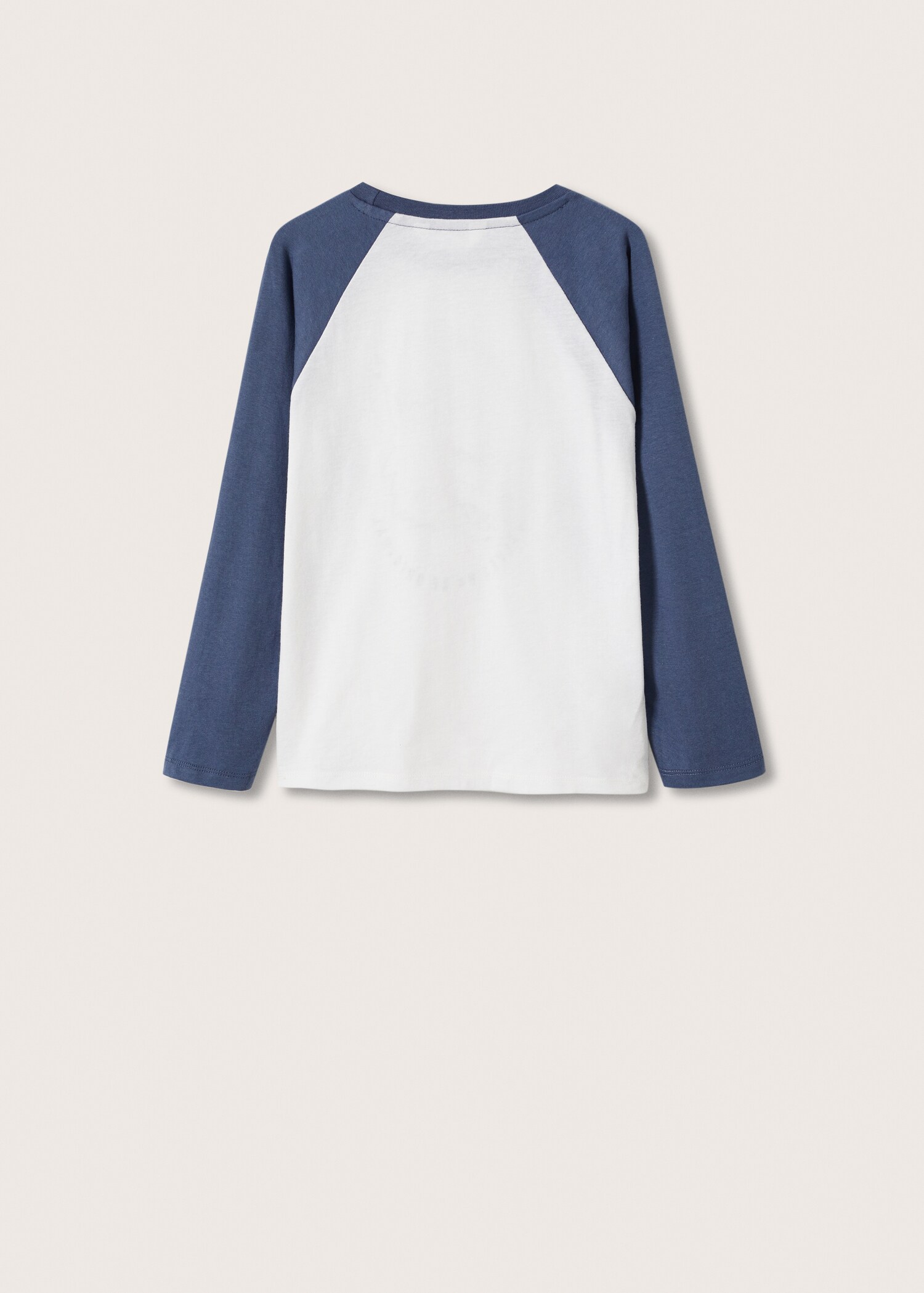 T-shirt manches longues imprimé - Verso de l’article