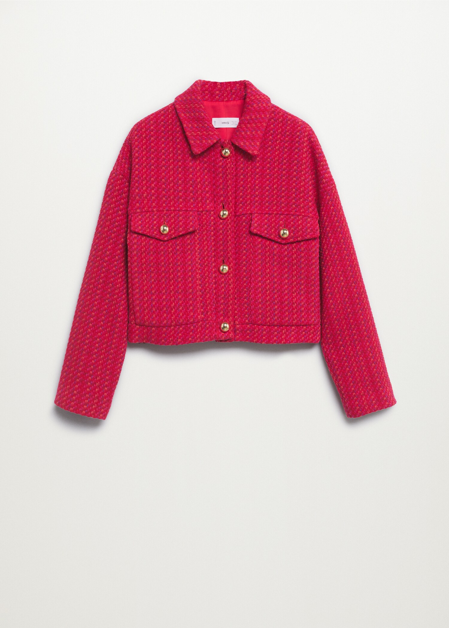 Crop tweed jacket - Article without model