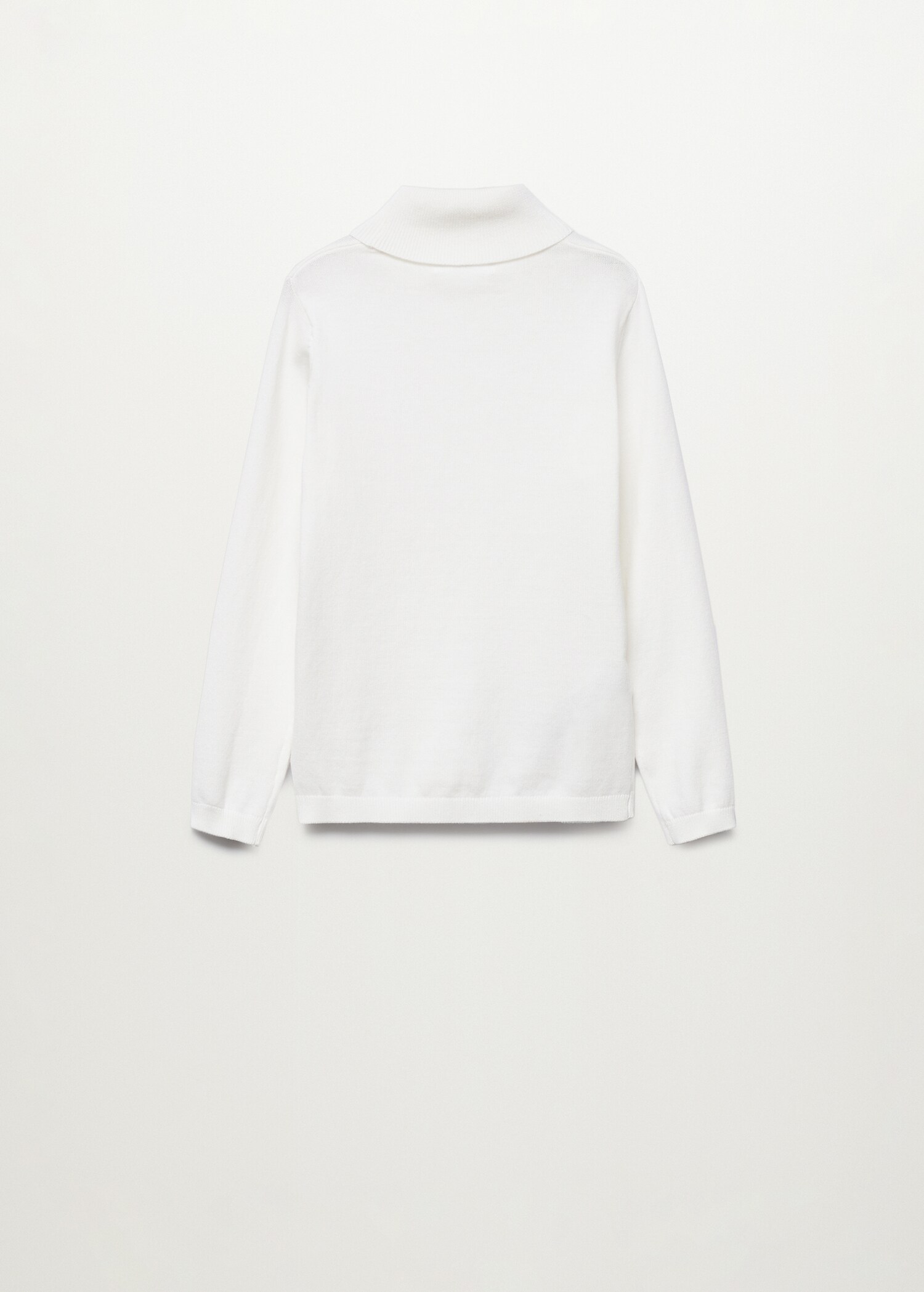 Jersey cuello vuelto - Reverso del artículo