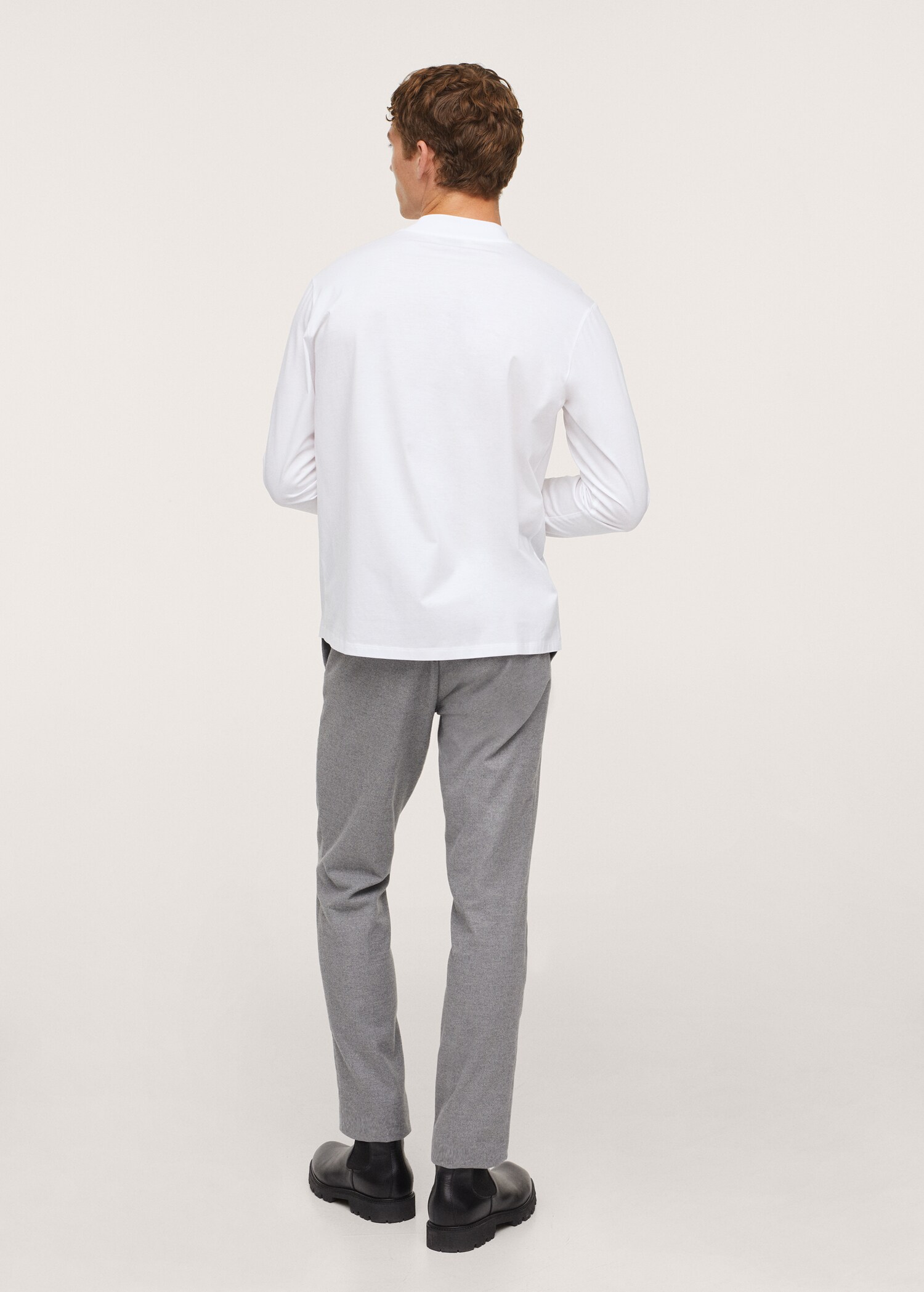 Camiseta algodón manga larga - Reverso del artículo