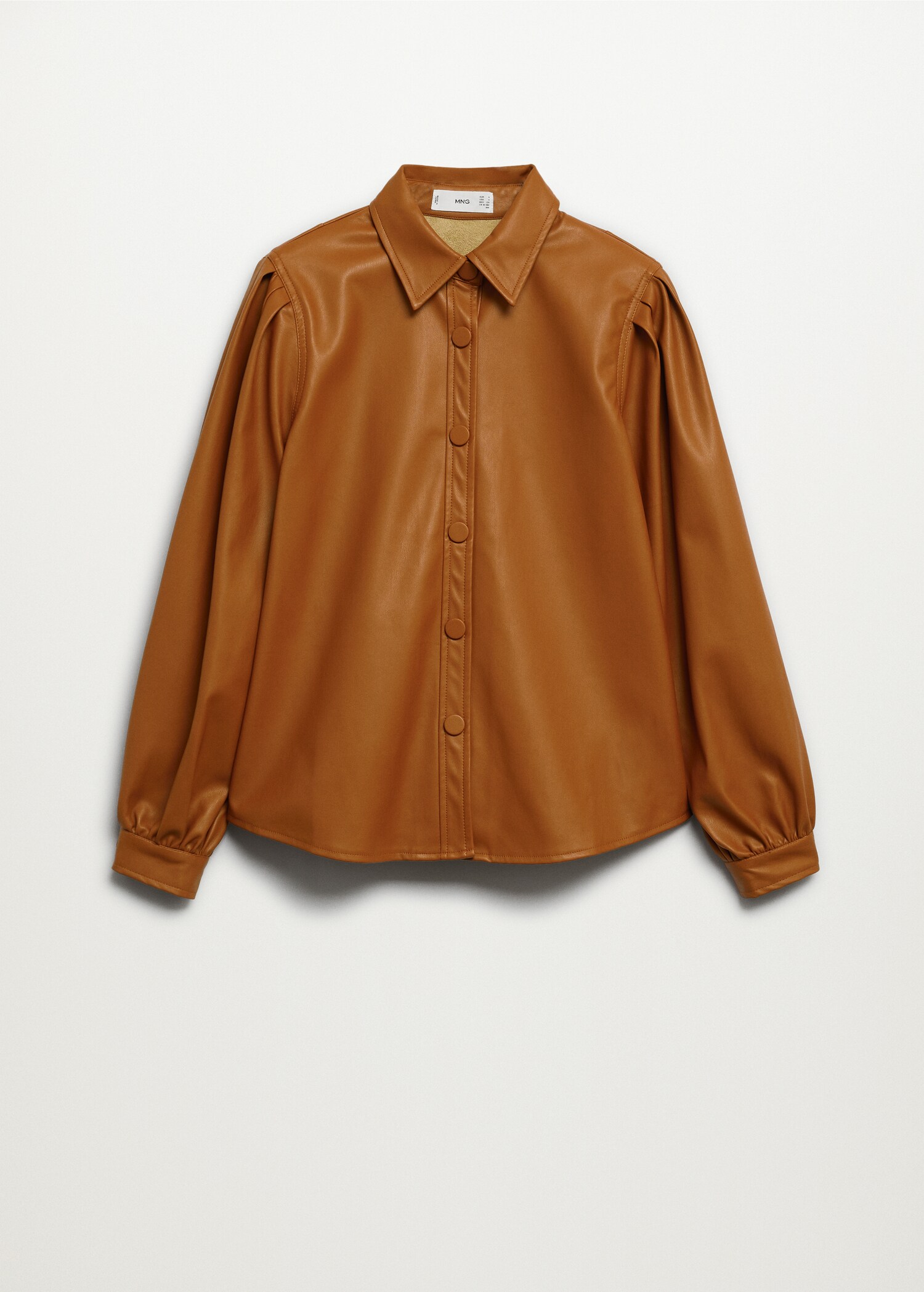 Sobrecamisa efecto piel - Artículo sin modelo