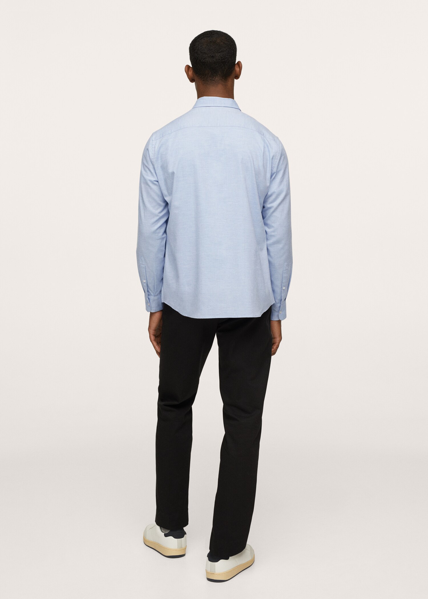 Camisa algodón bolsillo - Reverso del artículo