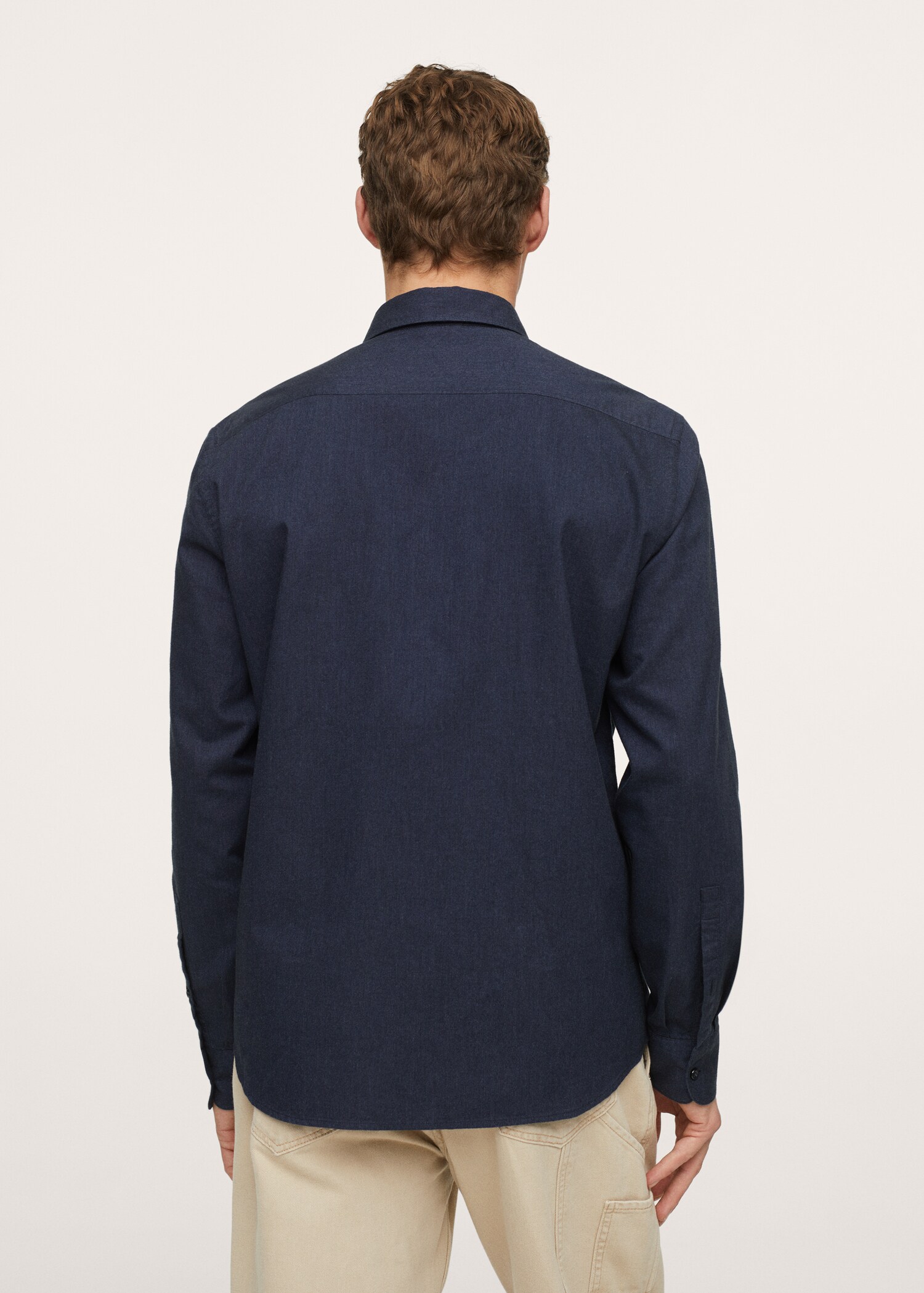 Camisa Oxford algodón - Reverso del artículo