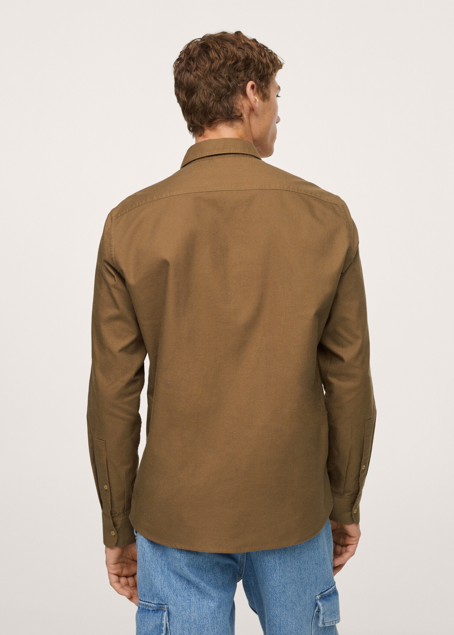 Camisa Oxford algodón - Reverso del artículo