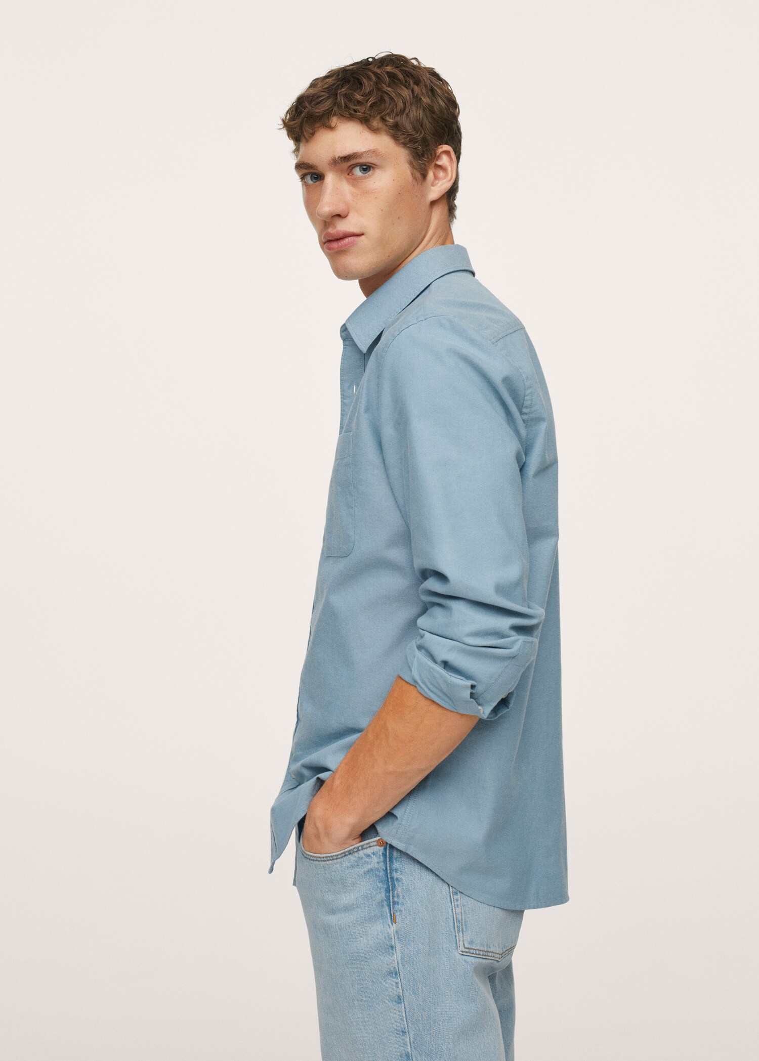Chemise oxford en coton - Détail de l'article 1