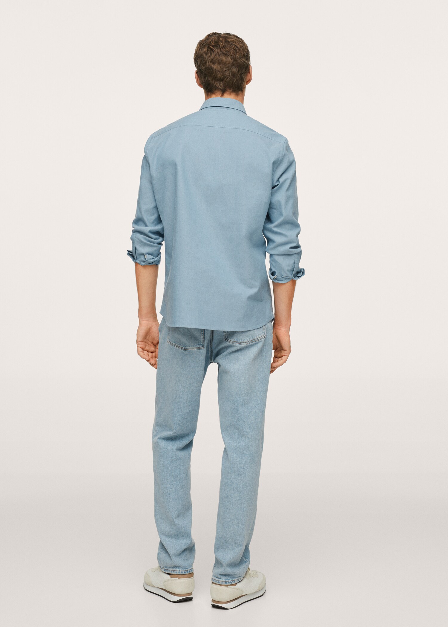 Chemise oxford en coton - Verso de l’article