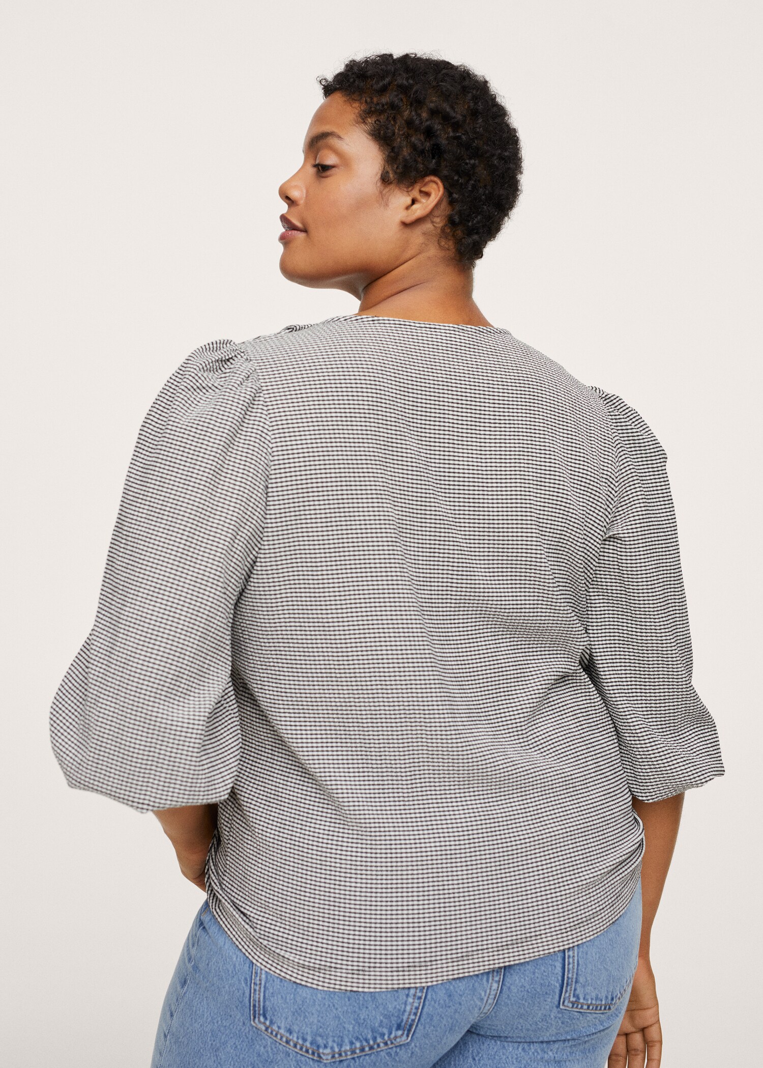 Camiseta estampada volante - Reverso del artículo