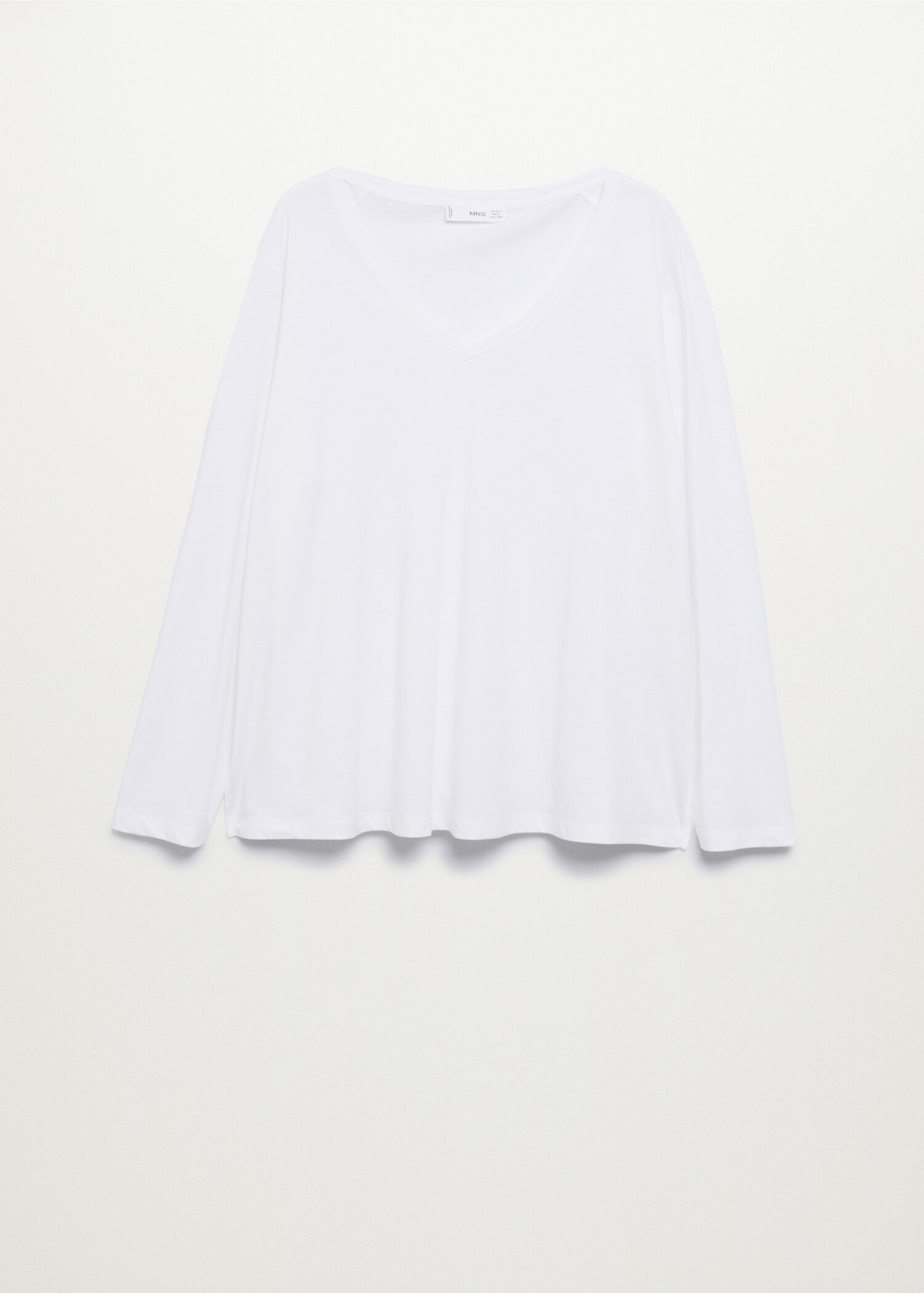 Long sleeve cotton t-shirt - Article without model